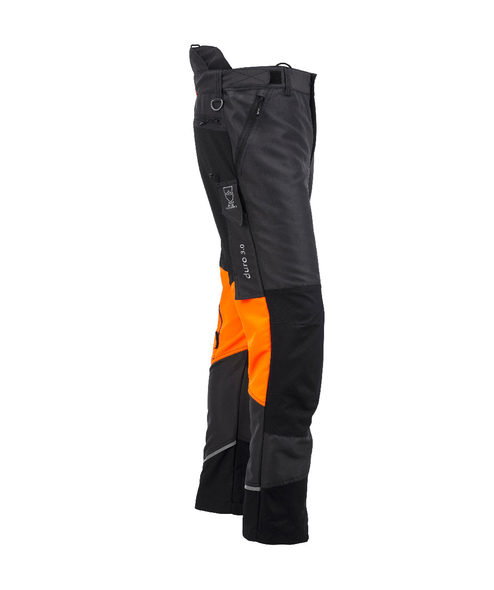 KOX Schnittschutzhose Duro 3.0 Anthrazit/Orange - bei KOX online bestellen | XX71232