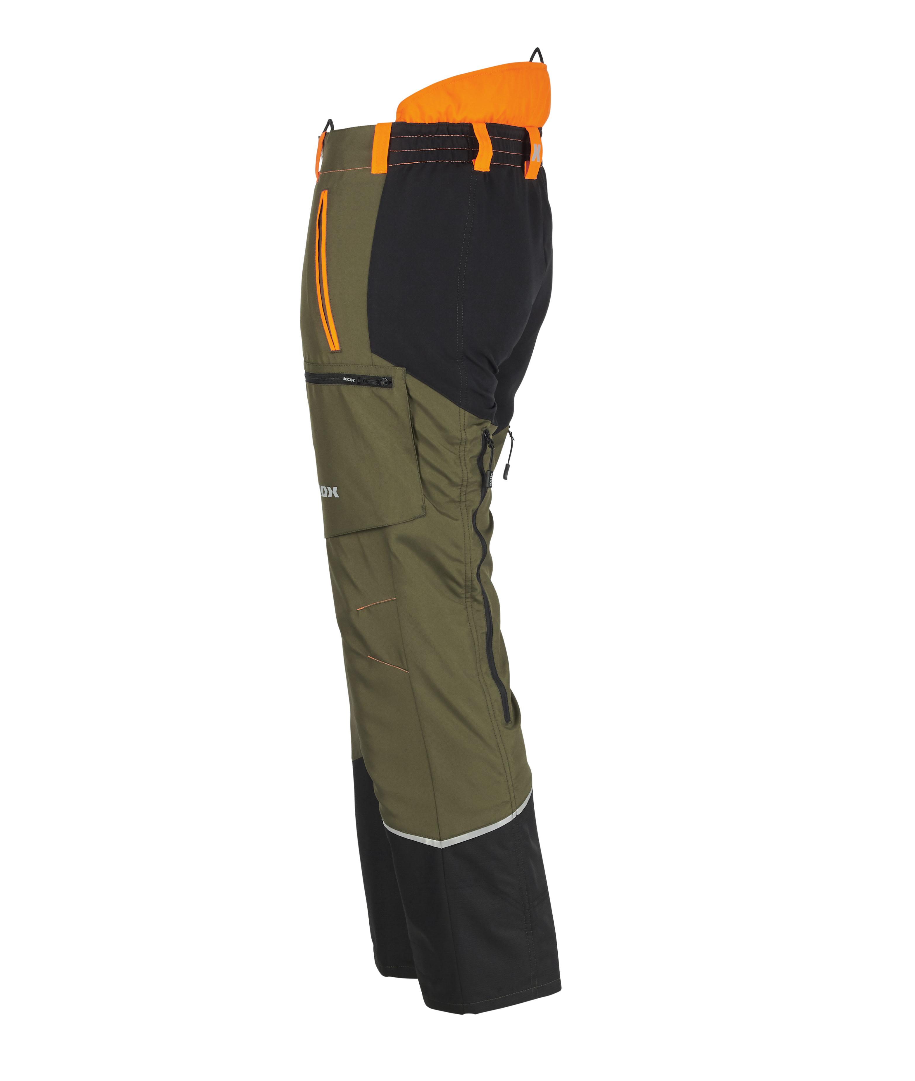 KOX Schnittschutzhose Mistral 3.0 Grn/Orange - bei KOX online bestellen | XX71228