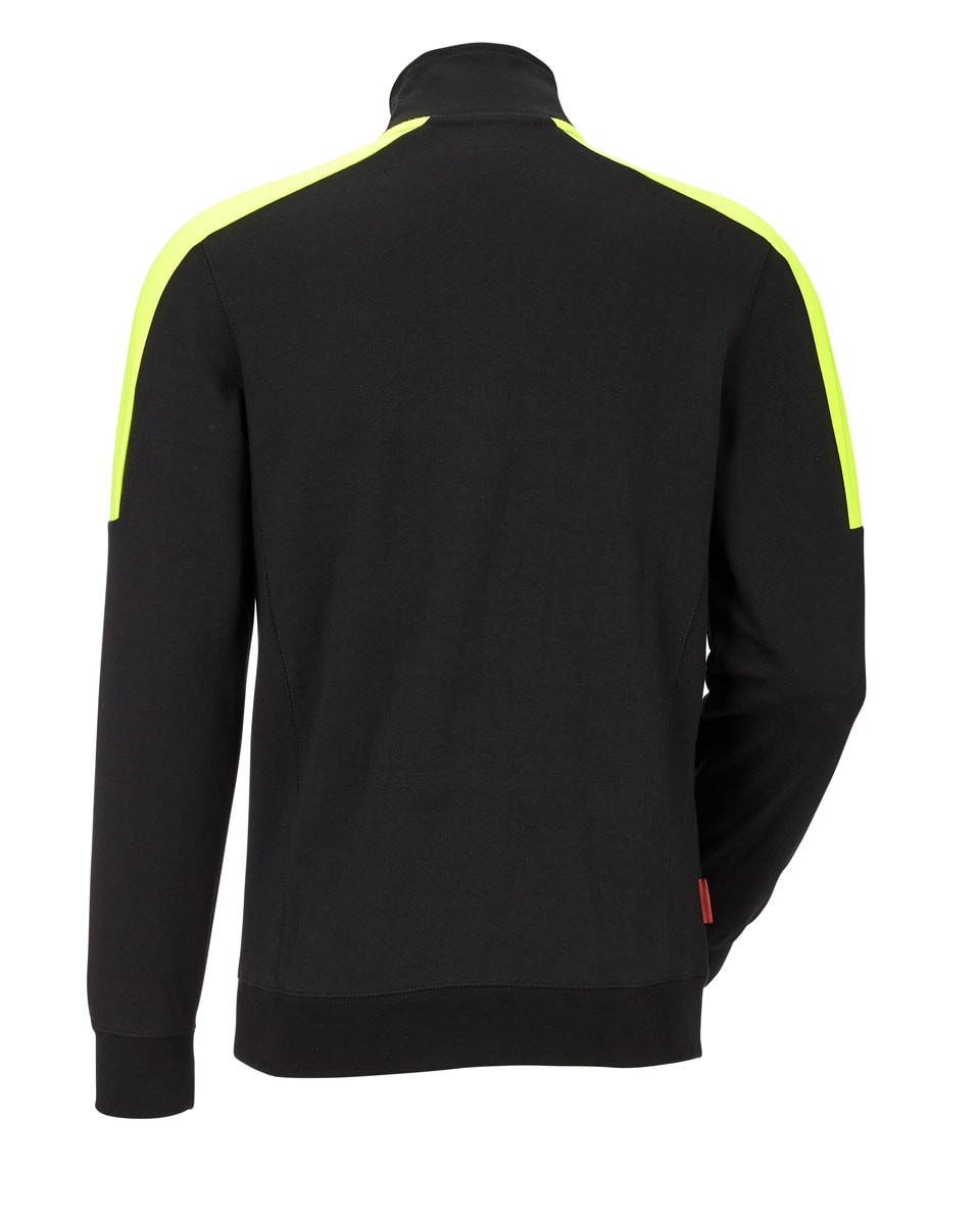 Jobman Sweatshirt 5401 Schwarz/Gelb - bei KOX online bestellen | XXJB5401SG
