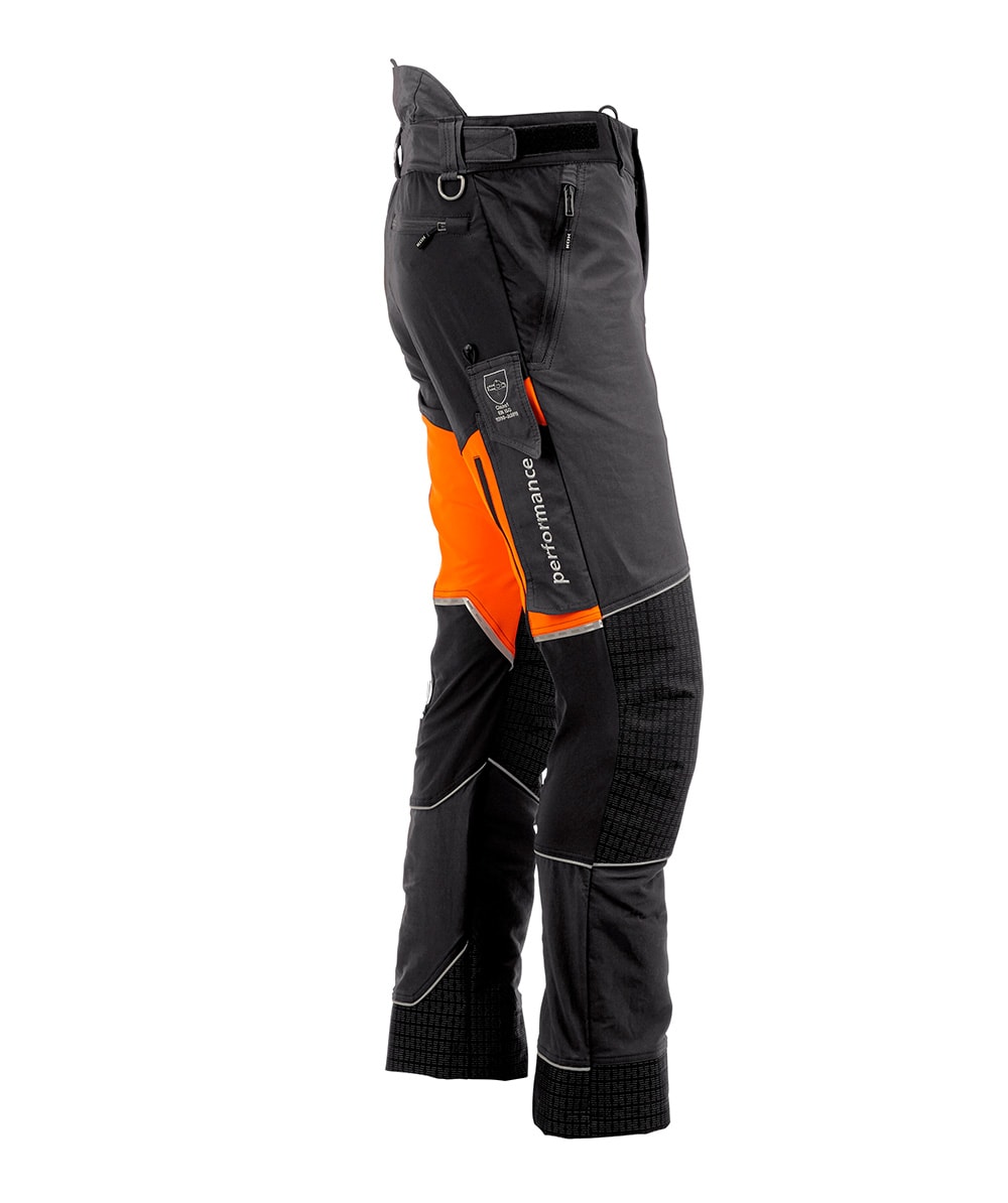 Pantalon anti-coupure KOX Performance Anthracite/Orange - commander en ligne chez KOX | XX71234