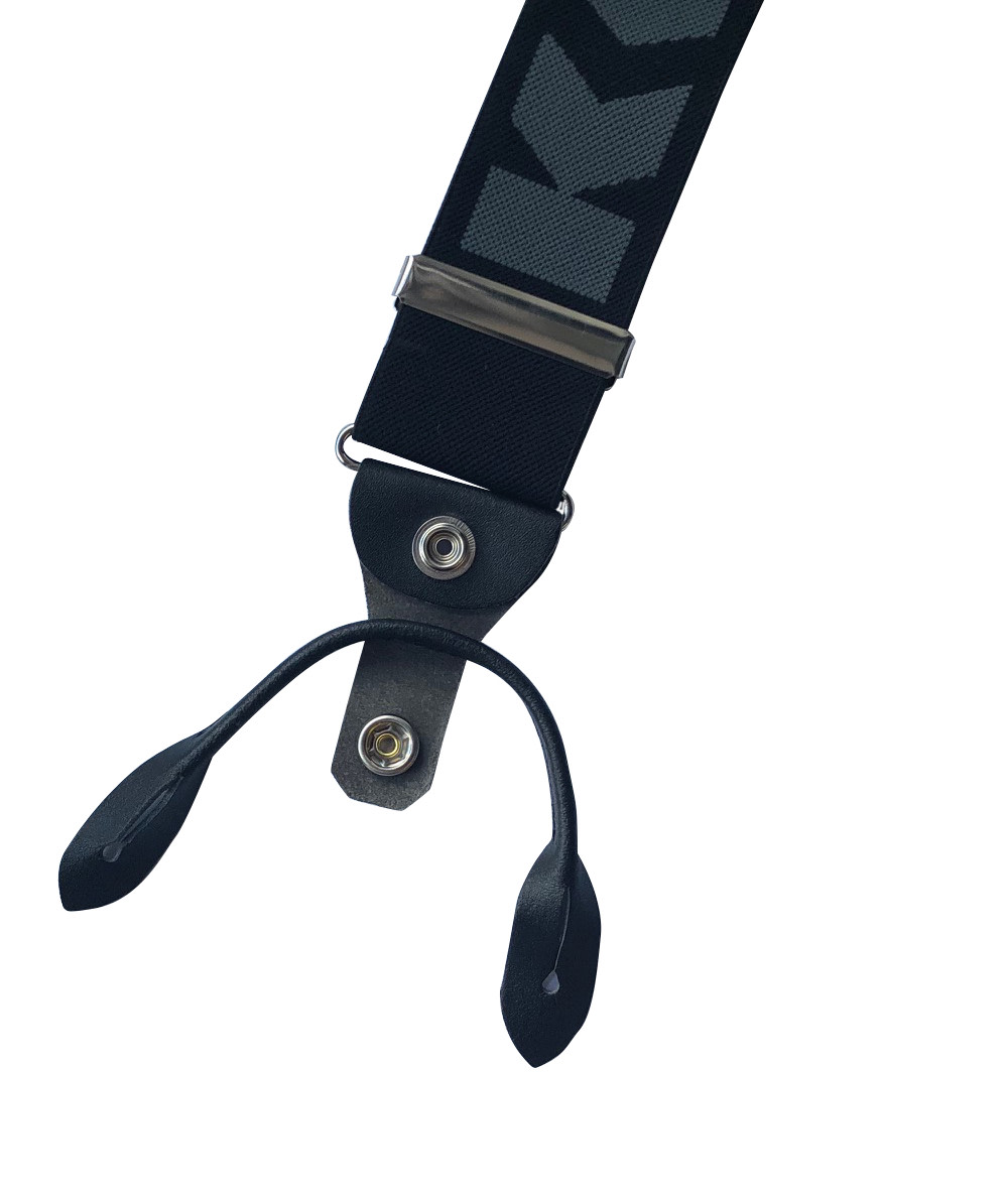 KOX Hosentrger Schwarz/Grau 120 cm - bei KOX online bestellen | XX72504-00