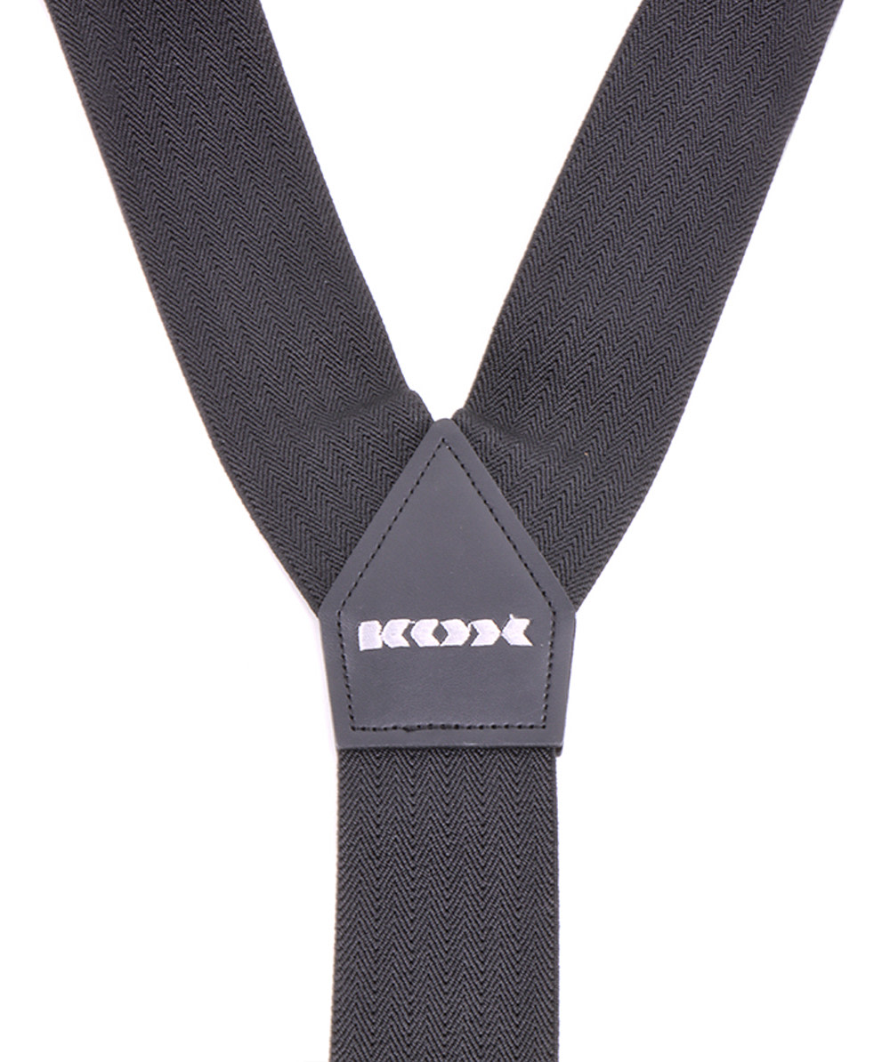 Bretelles avec fermeture scratch KOX noires - commander en ligne chez KOX | XX72506