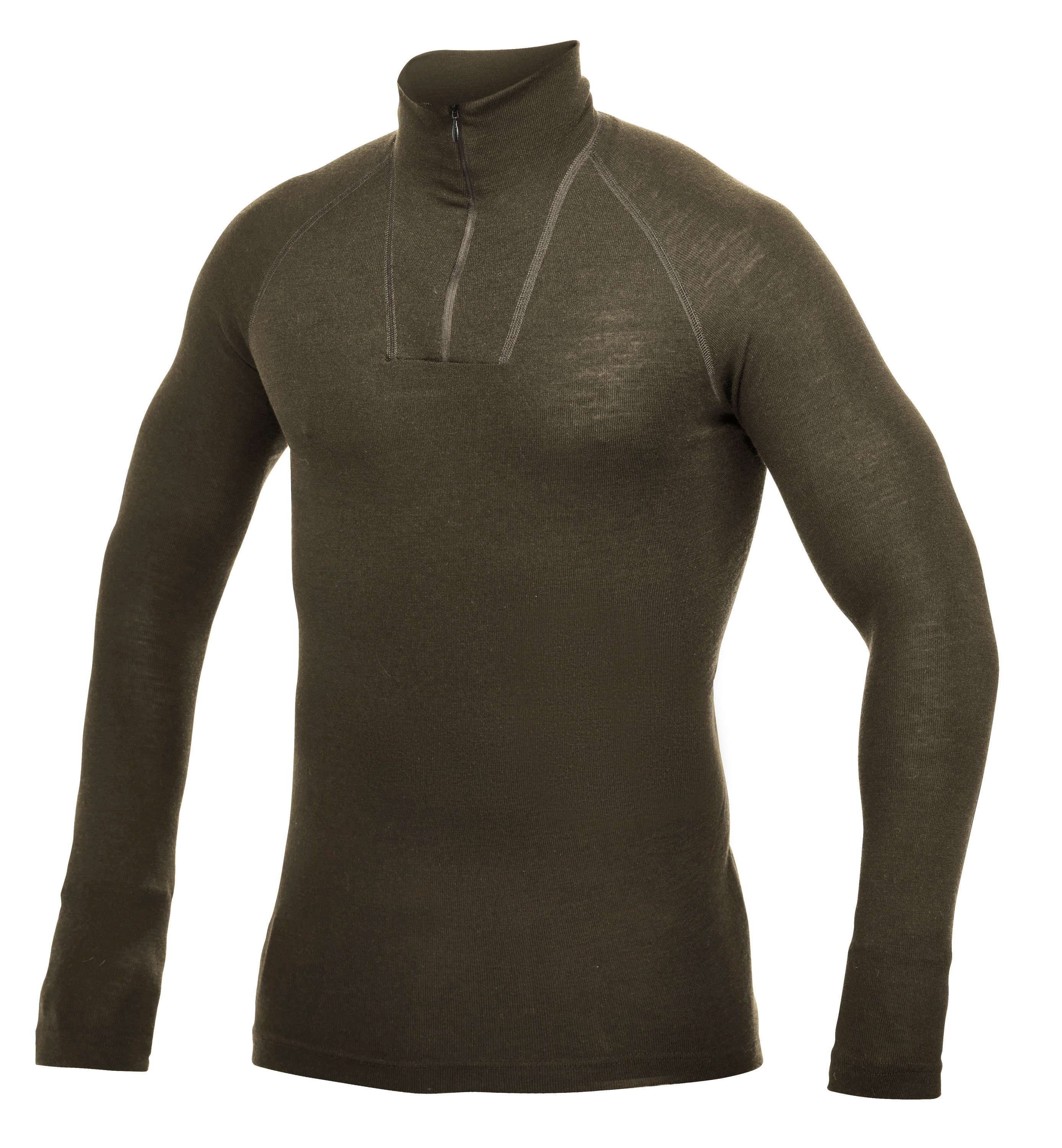  Woolpower Zip Turtleneck Lite Rollkragenhemd /Merino Shirt Langarm pine green - bei KOX online bestellen | XXWP7221GR 