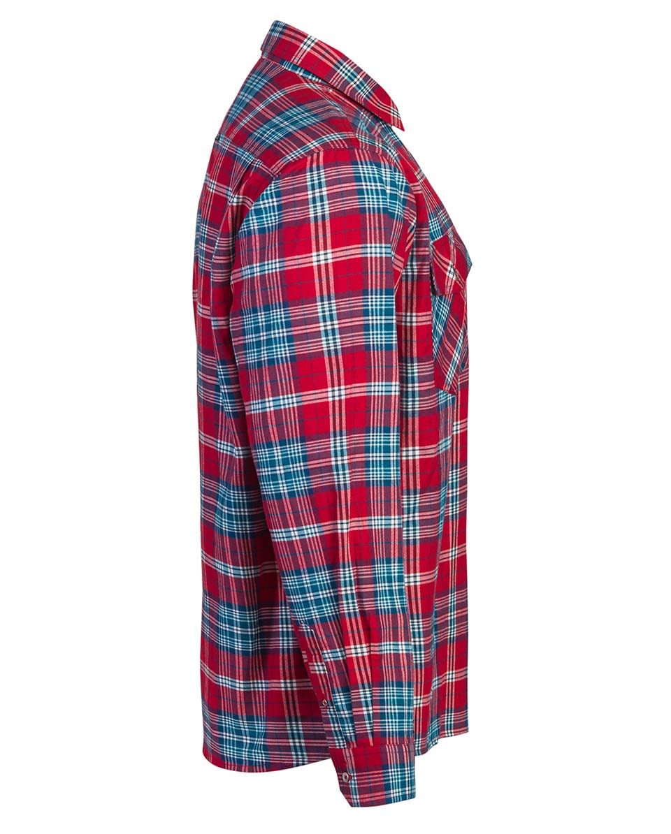 Jobman Flanellhemd 5138 Rot - bei KOX online bestellen | XXJB5138R