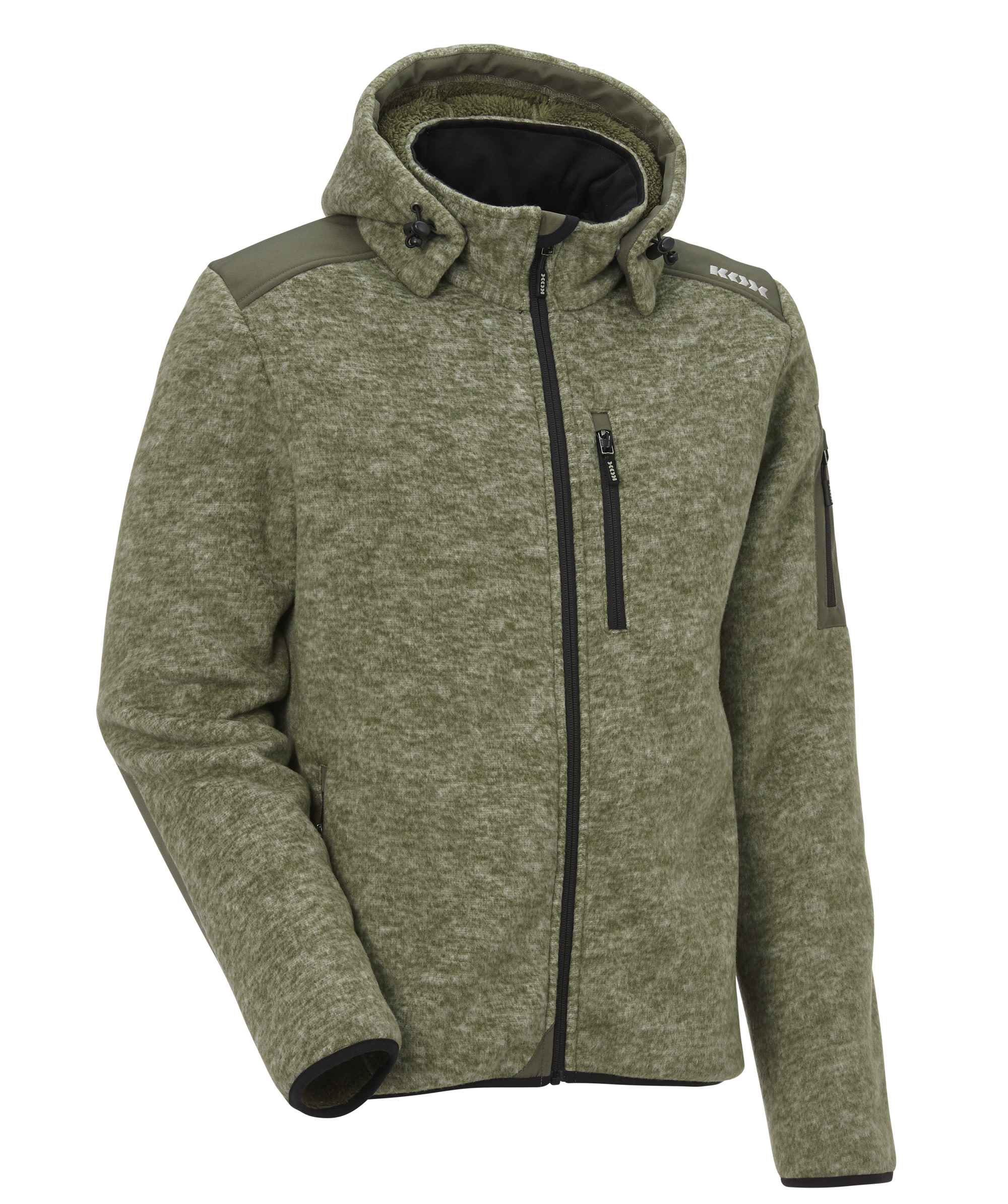  KOX Fleecejacke Olivgrn - bei KOX online bestellen | XX76126 