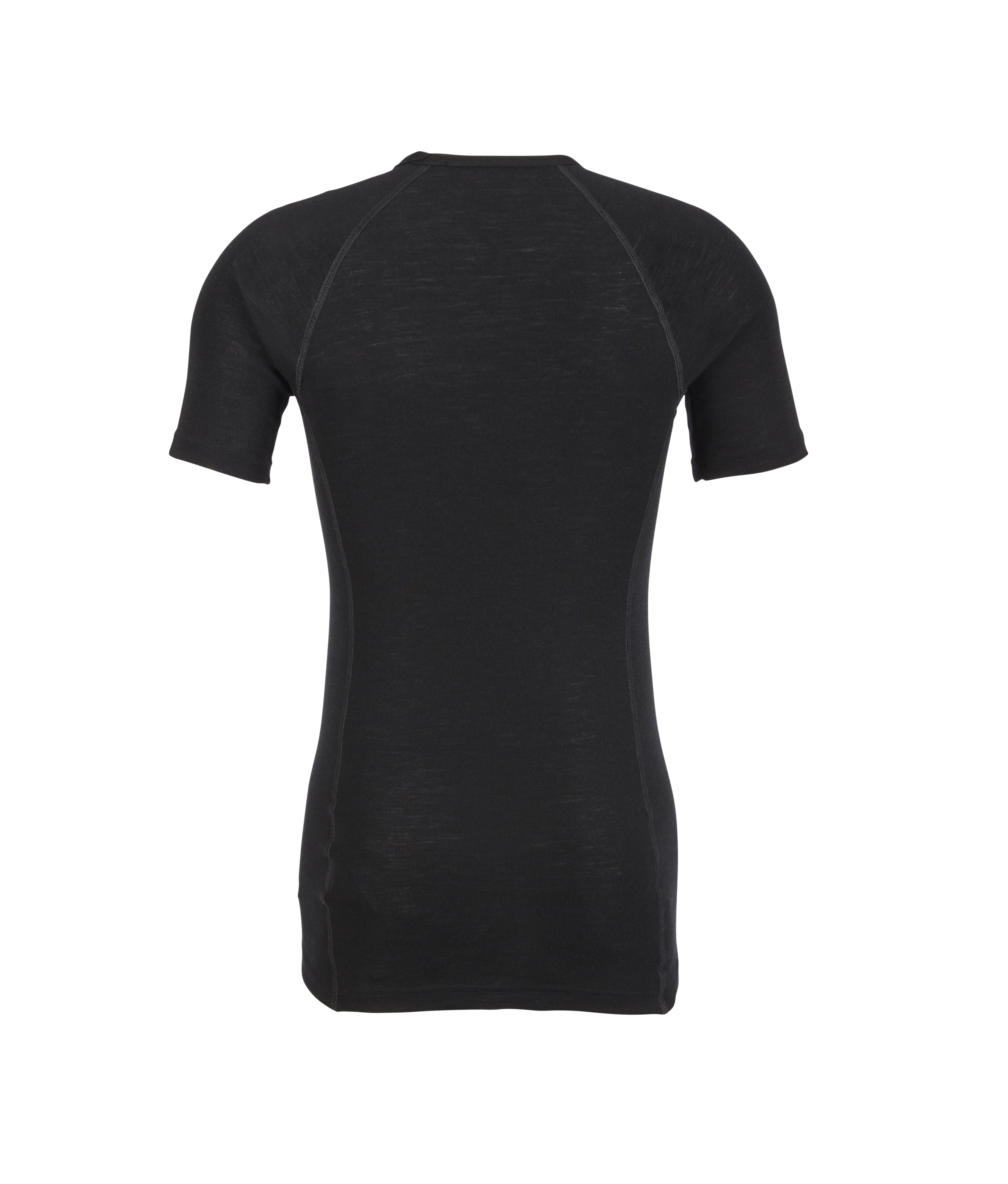 Woolpower Tee LITE Rundhalshemd / Merino Shirt kurzarm Black - bei KOX online bestellen | XXWP7101S