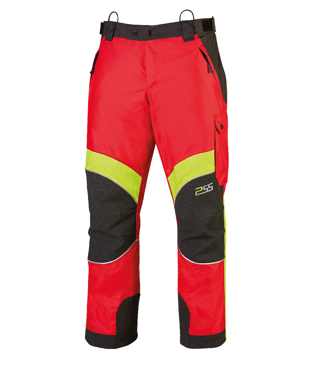  PSS Regenhose wasserdicht / Outdoorhose X-treme Rain Rot/Gelb - bei KOX online bestellen | XX72207 