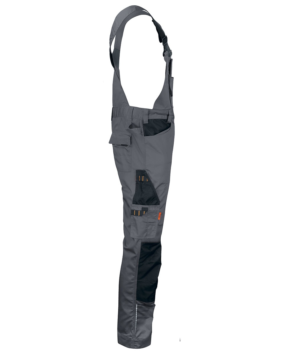 Salopette de travail Jobman 3730 gris/noir - commander en ligne chez KOX | XXJB3730G