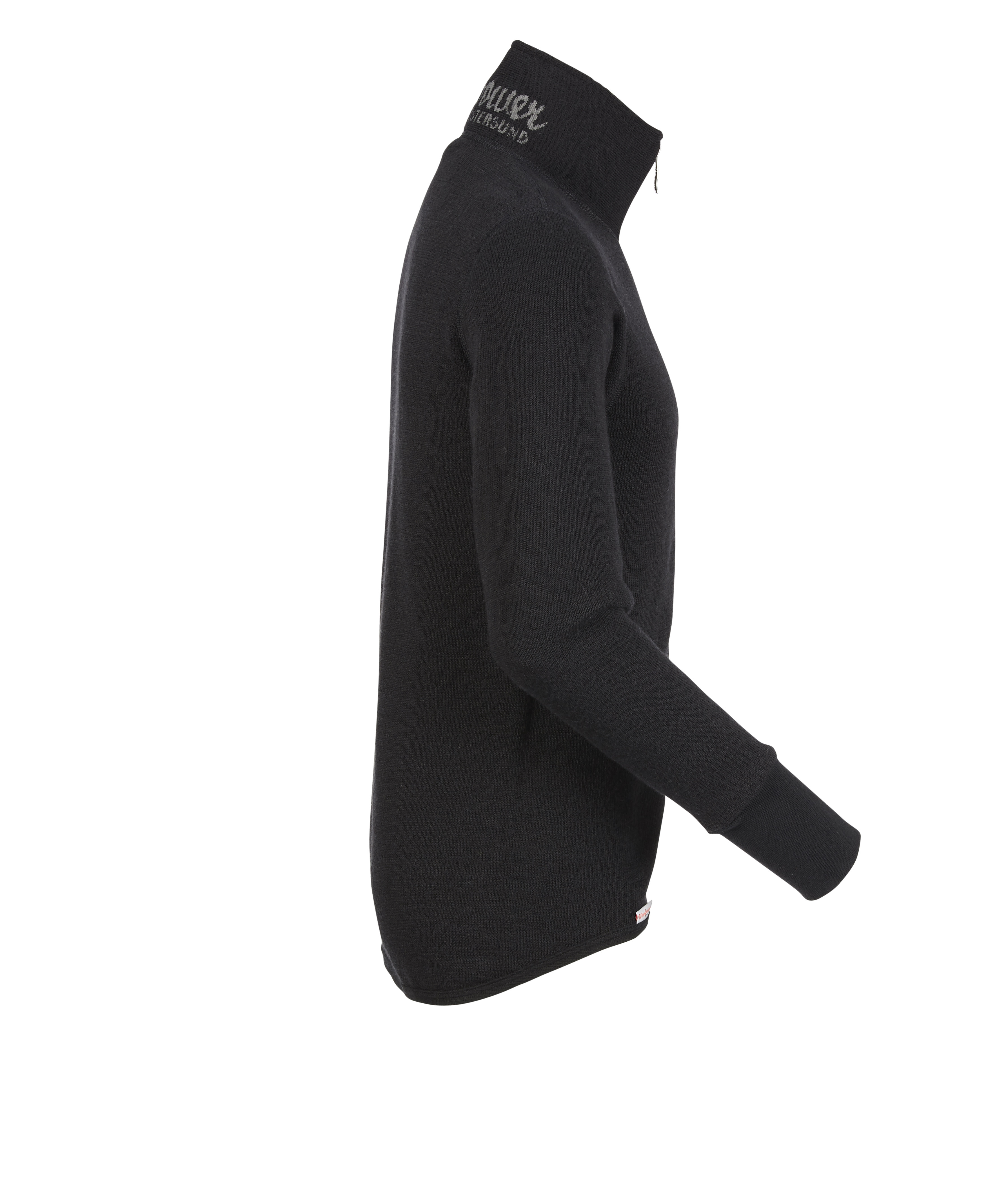 Woolpower Full Zip Jacket 400 functioneel jack / jack van merinowol black - bij KOX online bestellen | XXWP7234S