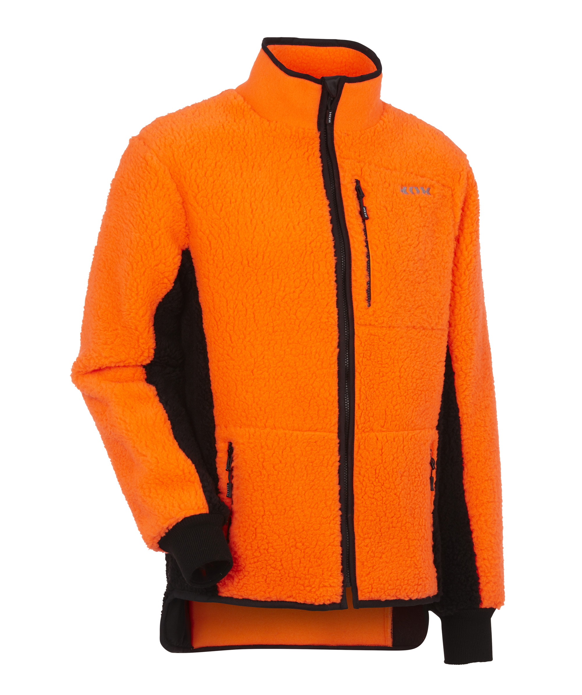  KOX Faserpelzjacke Orange/Schwarz - bei KOX online bestellen | XX76129 