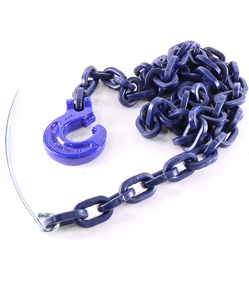  Vierkantkette mit Schlinghaken und Durchstichnadel Gte 10 zul. Zugkraft LC 8500 daN, Lnge 2, 5 m, Kette  10 mm - bei KOX online bestellen | XXGLKSN-10-25-10 