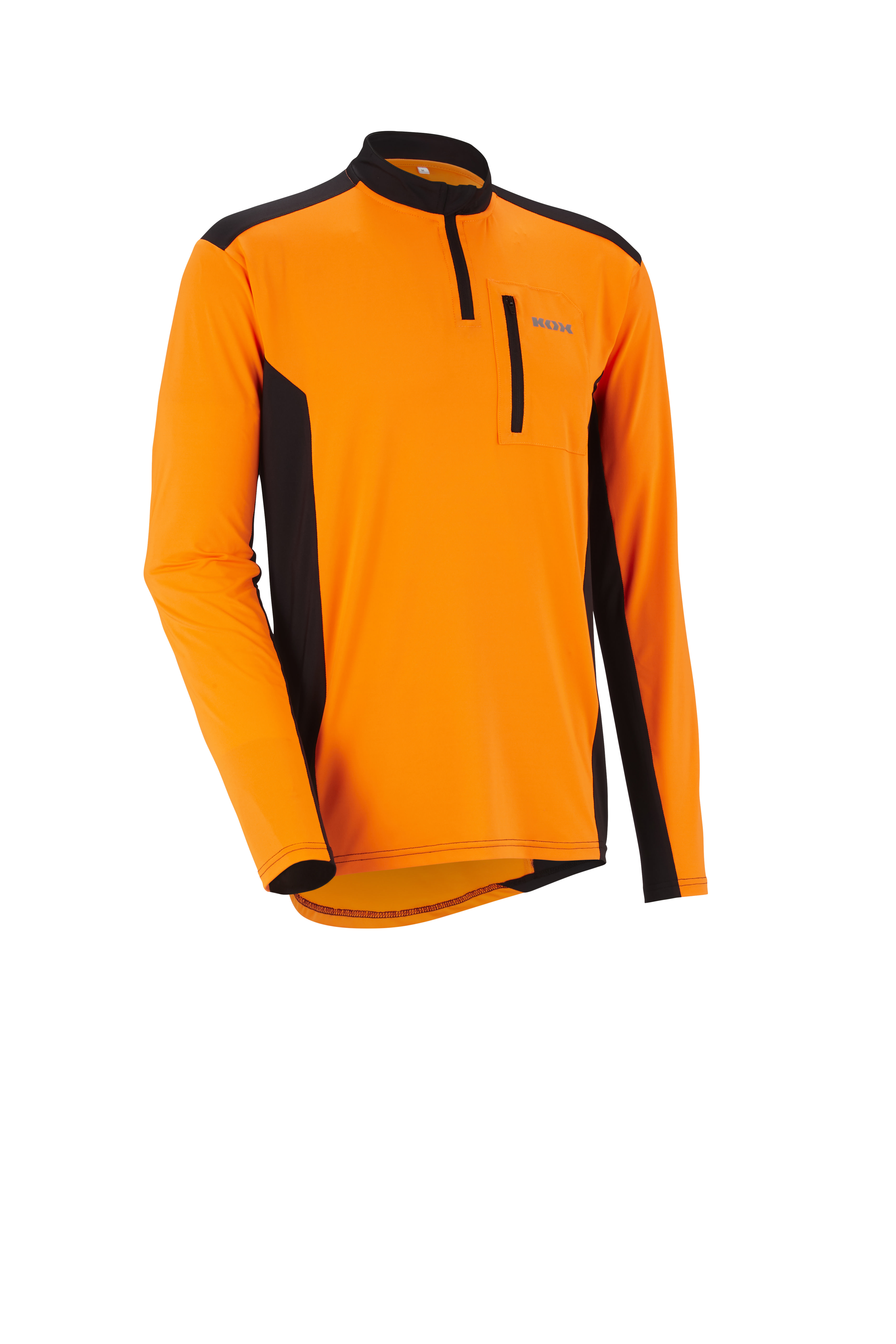  KOX Funktionsshirt Langarm Orange/Schwarz - bei KOX online bestellen | XX77172 