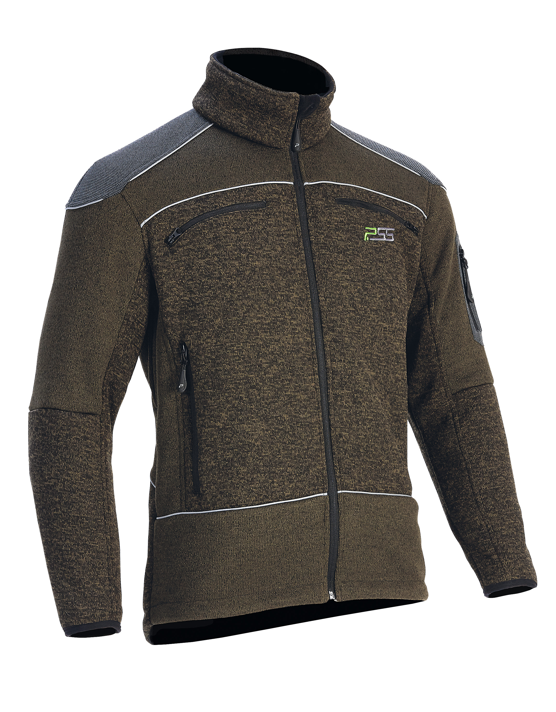  PSS Faserstrickjacke X-treme Arctic Grn meliert - bei KOX online bestellen | XX71415 