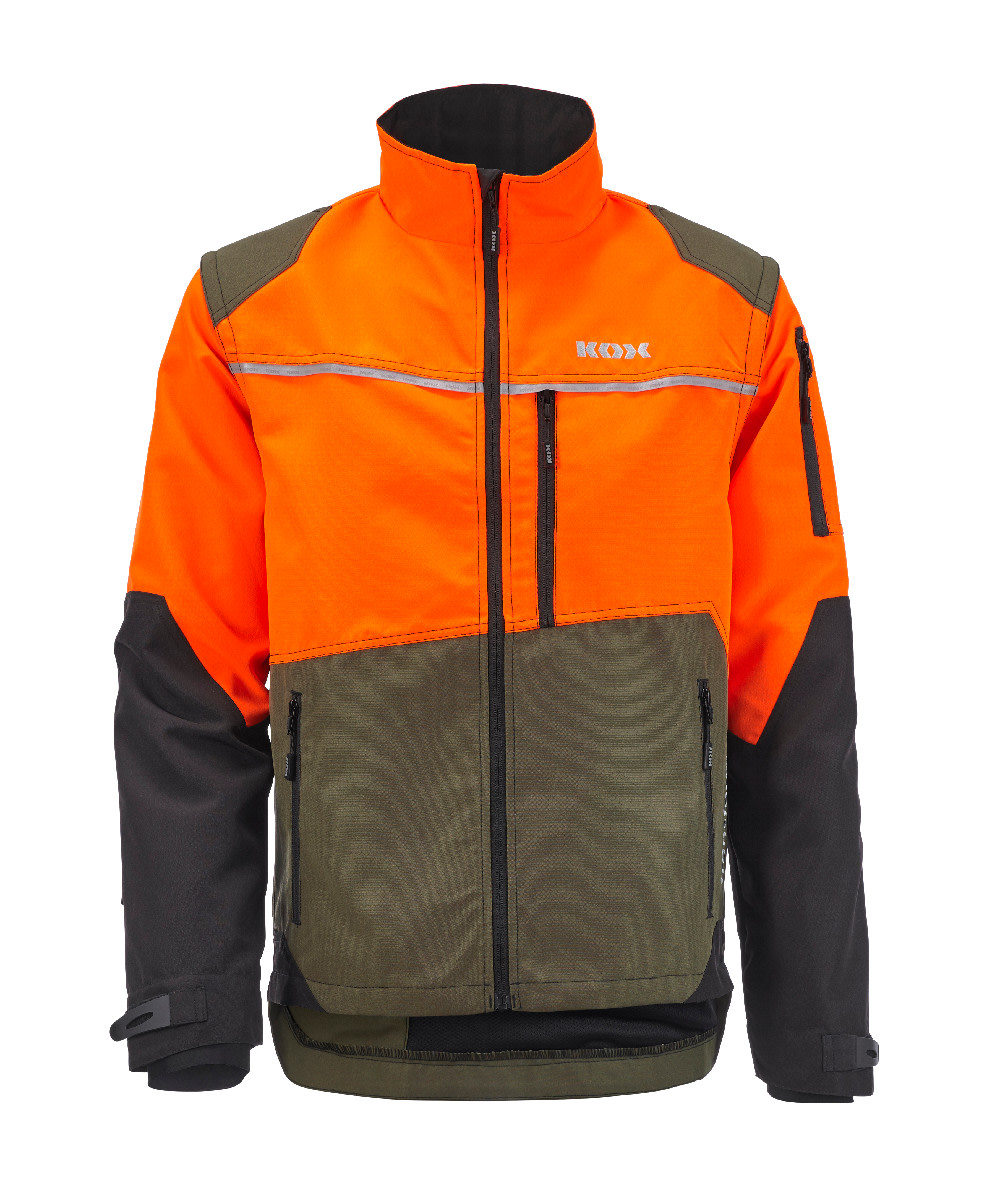KOX Forstjacke Transform Olivgrn/Orange - bei KOX online bestellen | XX71432