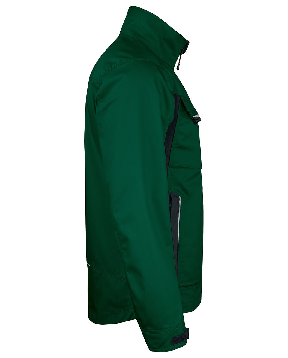 Veste de travail Jobman 1327 vert - commander en ligne chez KOX | XXJB1327GR