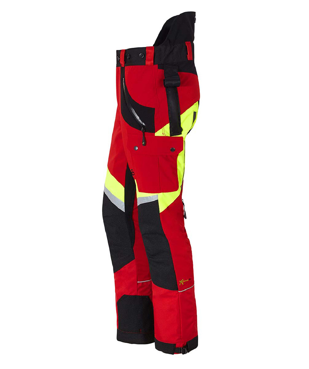 PSS Schnittschutzhose X-treme Air Rot/Gelb - bei KOX online bestellen | XX71209