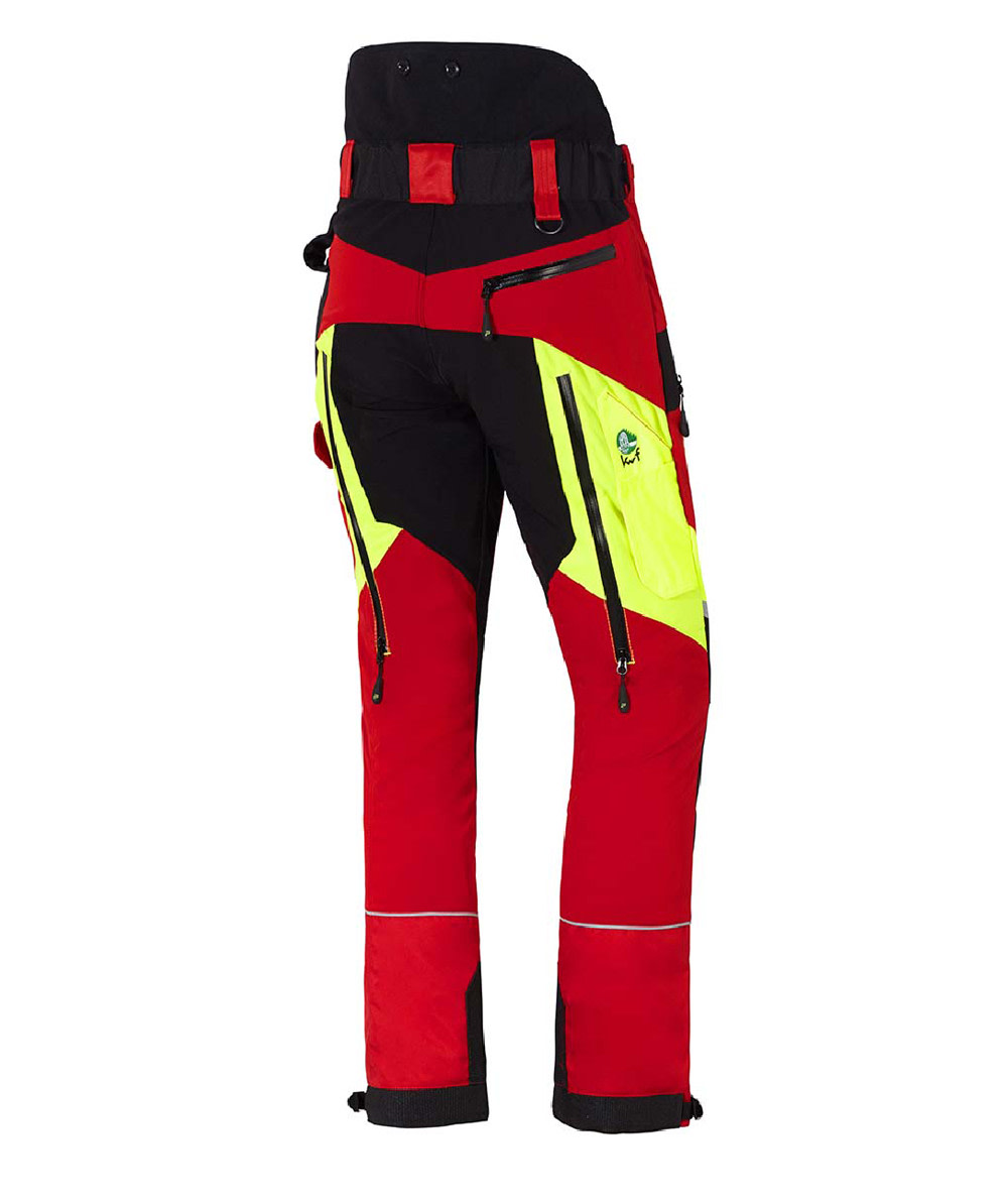PSS Schnittschutzhose X-treme Air Rot/Gelb - bei KOX online bestellen | XX71209