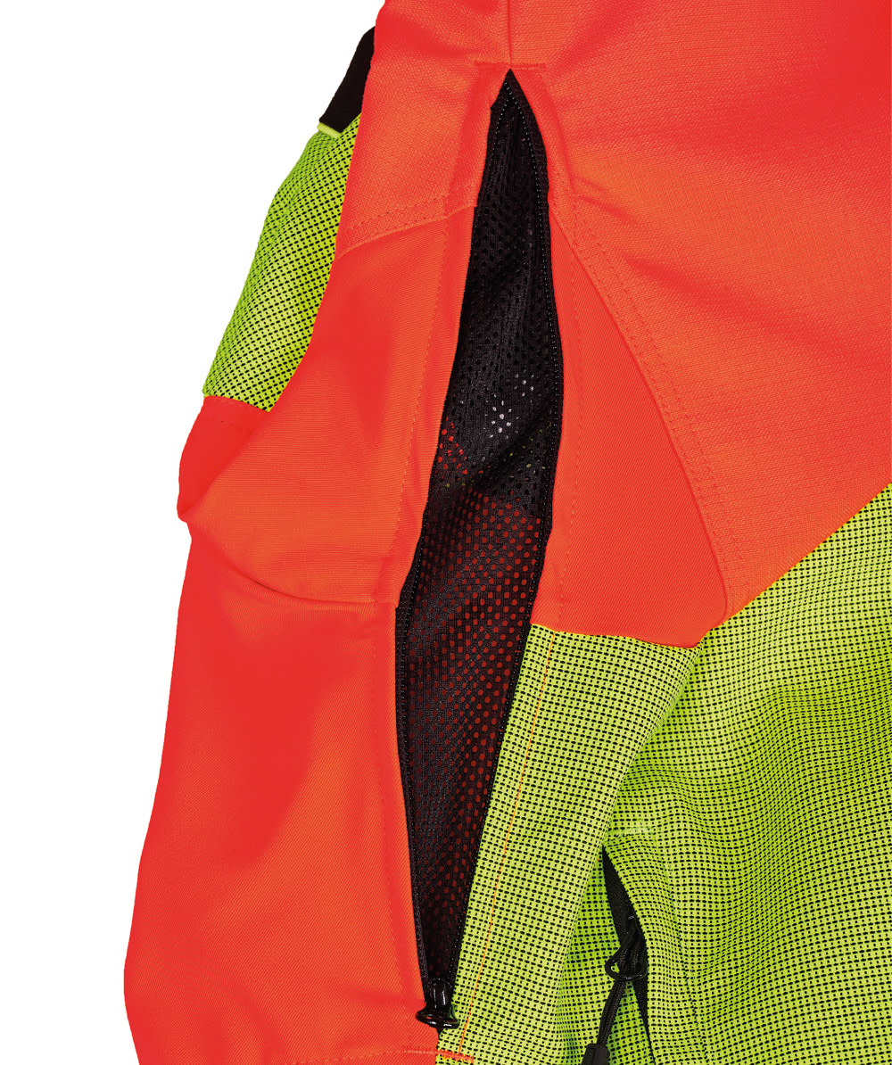 Veste de protection anti-dfenses de sanglier PSS X-treme Protect orange / jaune - commander en ligne chez KOX | XX71429