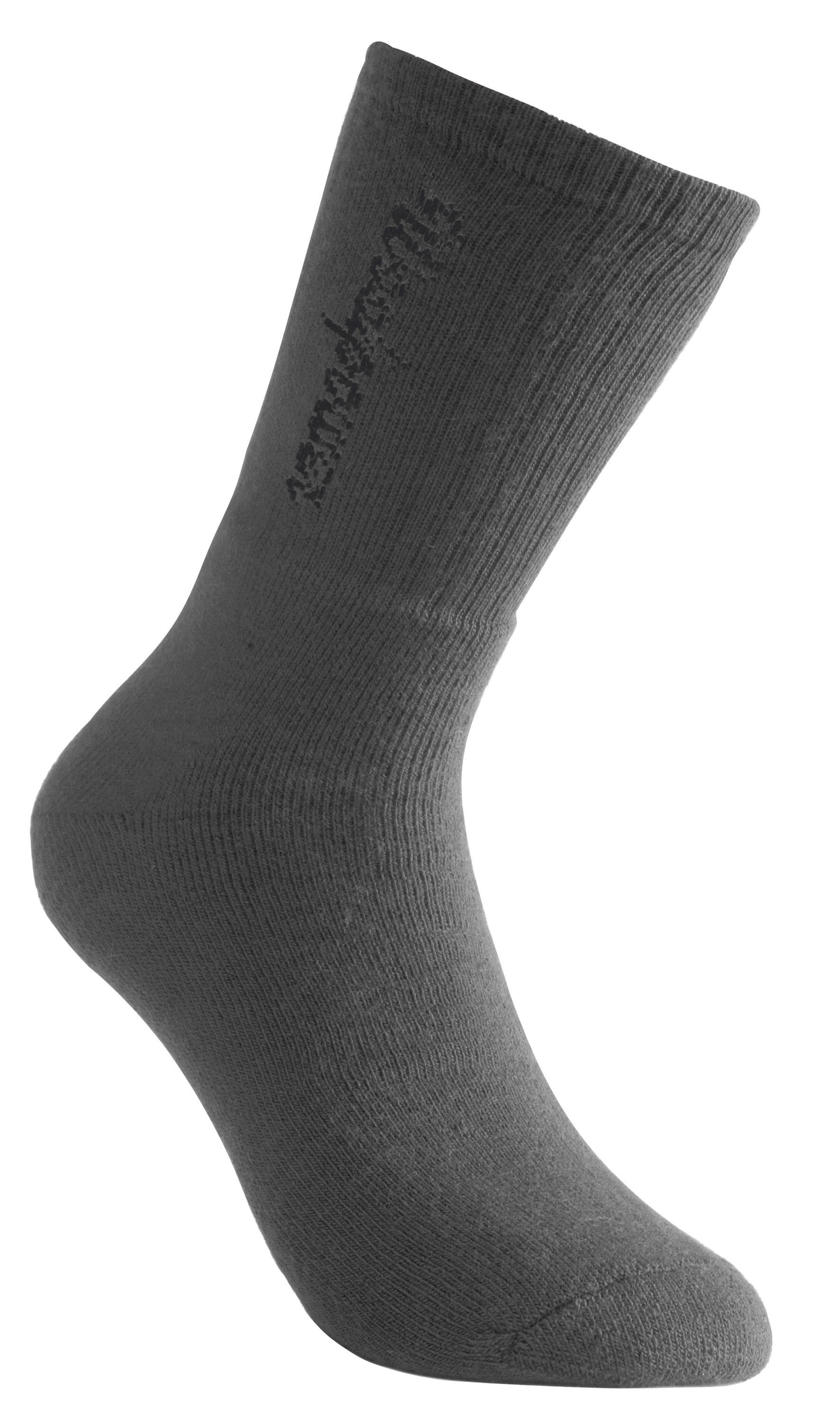  Woolpower Socks Classic Logo 400 / Chaussettes en mrinos gris - commander en ligne chez KOX | XXWP8424G 