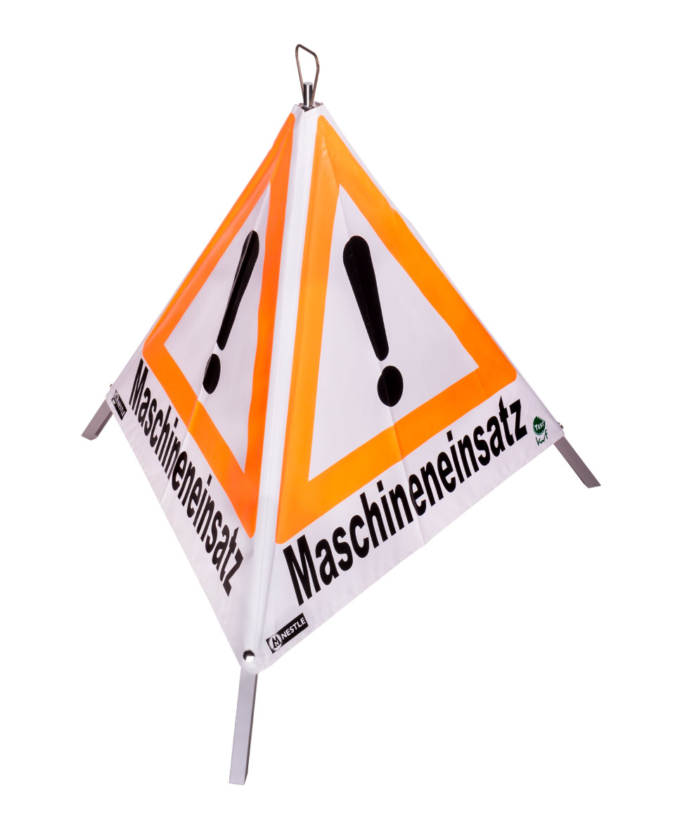 Warnpyramide Maschineneinsatz - bei KOX online bestellen | XXOW70-3