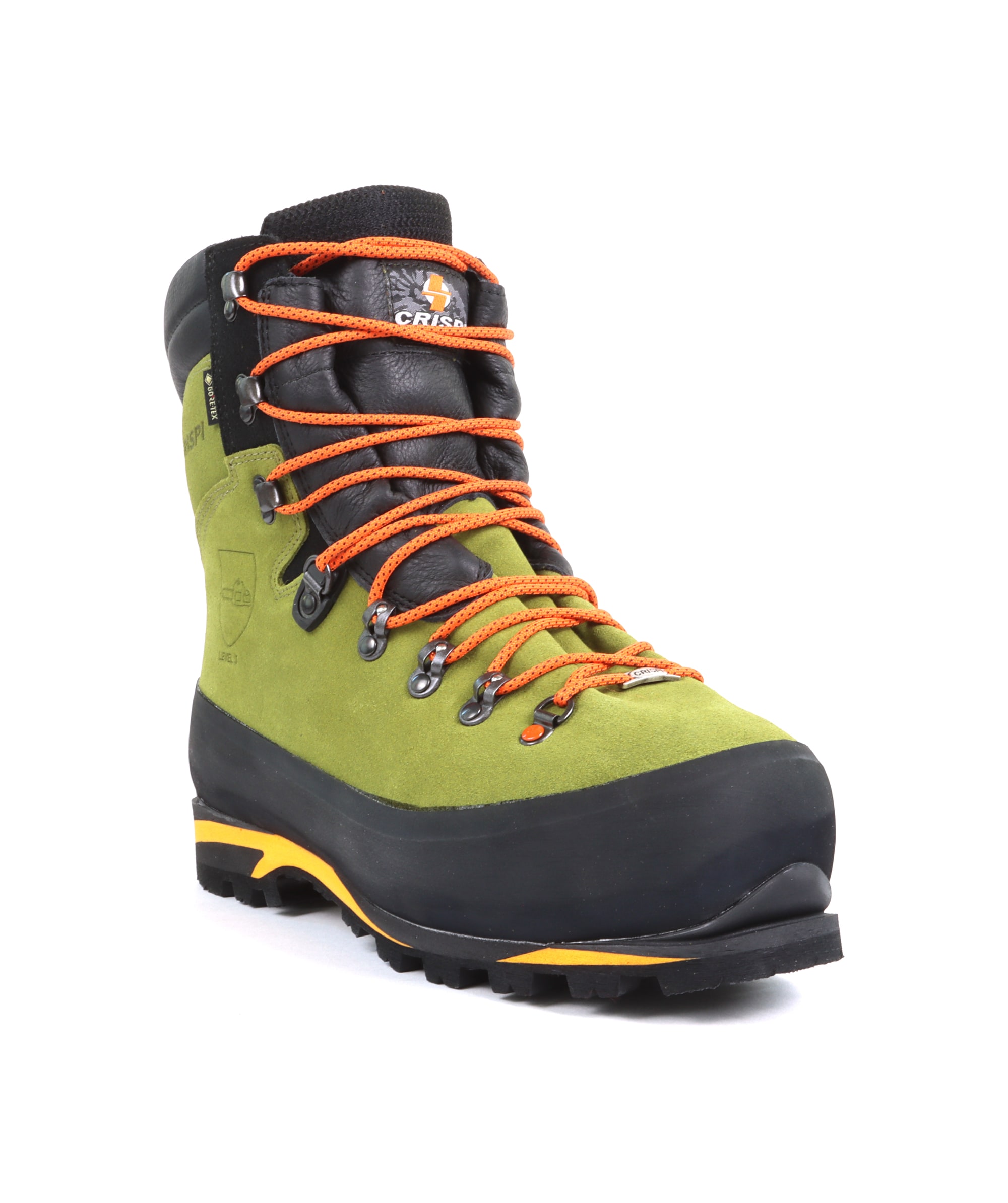  Bottes de protection anti-coupures/chaussures de protection anti-coupures PSS Alpin GTX vert/orange - commander en ligne chez KOX | XX73134 