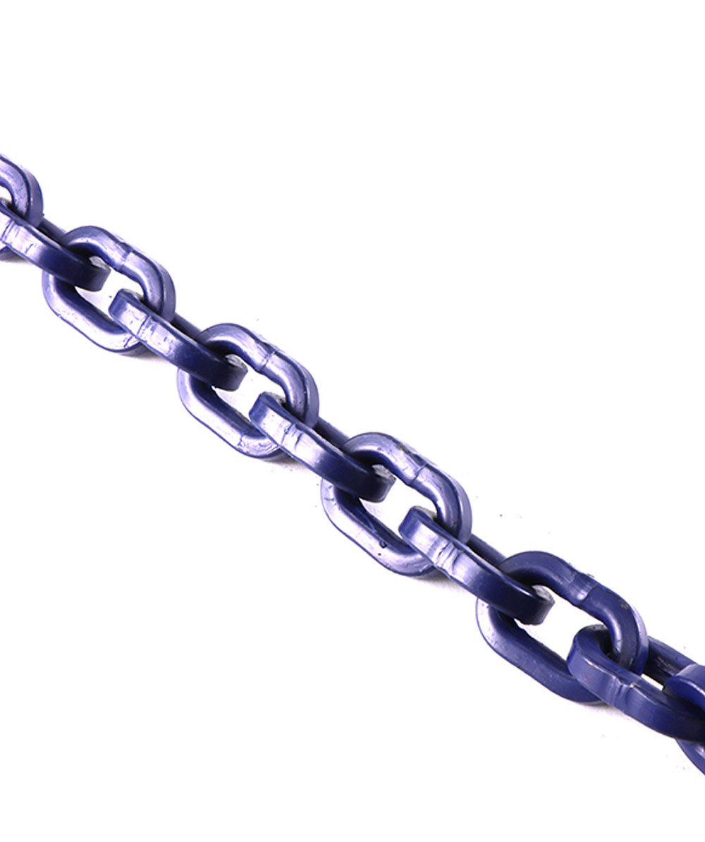 Vierkante ketting kwaliteit 10  tot 8 mm, MBK* 120 kN, toelaatbare trekkracht 6000 daN, lengte 3 m - bij KOX online bestellen | XXGLK-08-10-3M