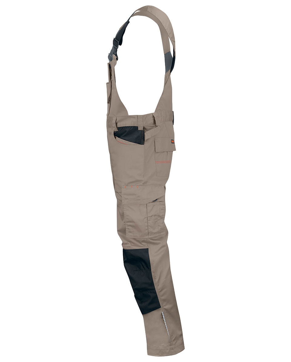 Salopette de travail Jobman 3730 khaki/noir - commander en ligne chez KOX | XXJB3730K
