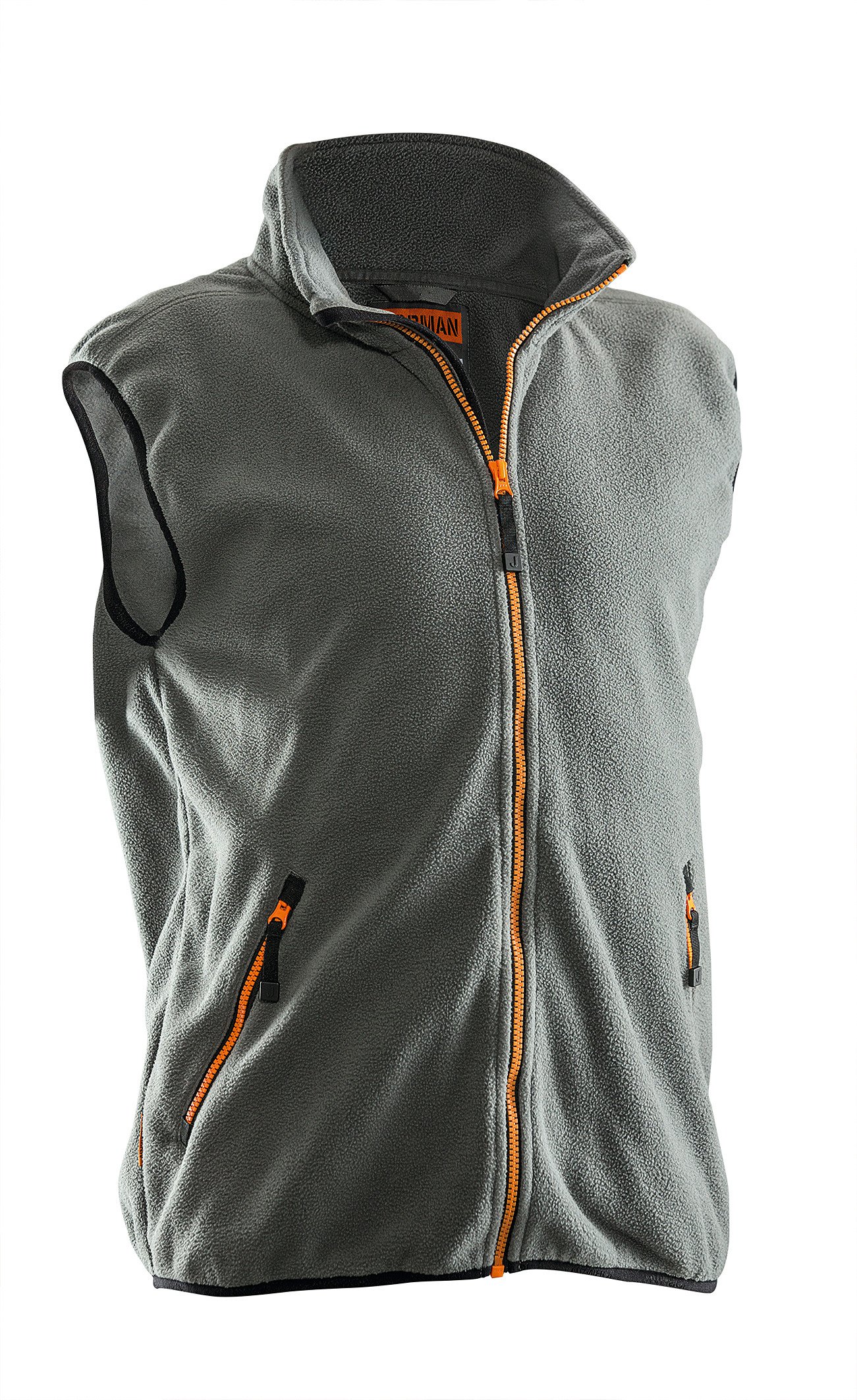  Jobman Fleeceweste 7501 Grau - bei KOX online bestellen | XXJB7501G 