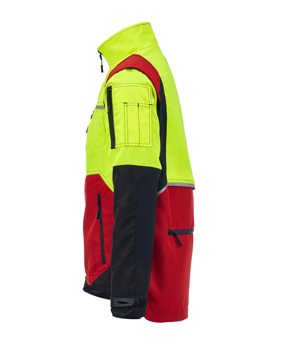 Veste forestire KOX Transform Rouge/Jaune - commander en ligne chez KOX | XX71431