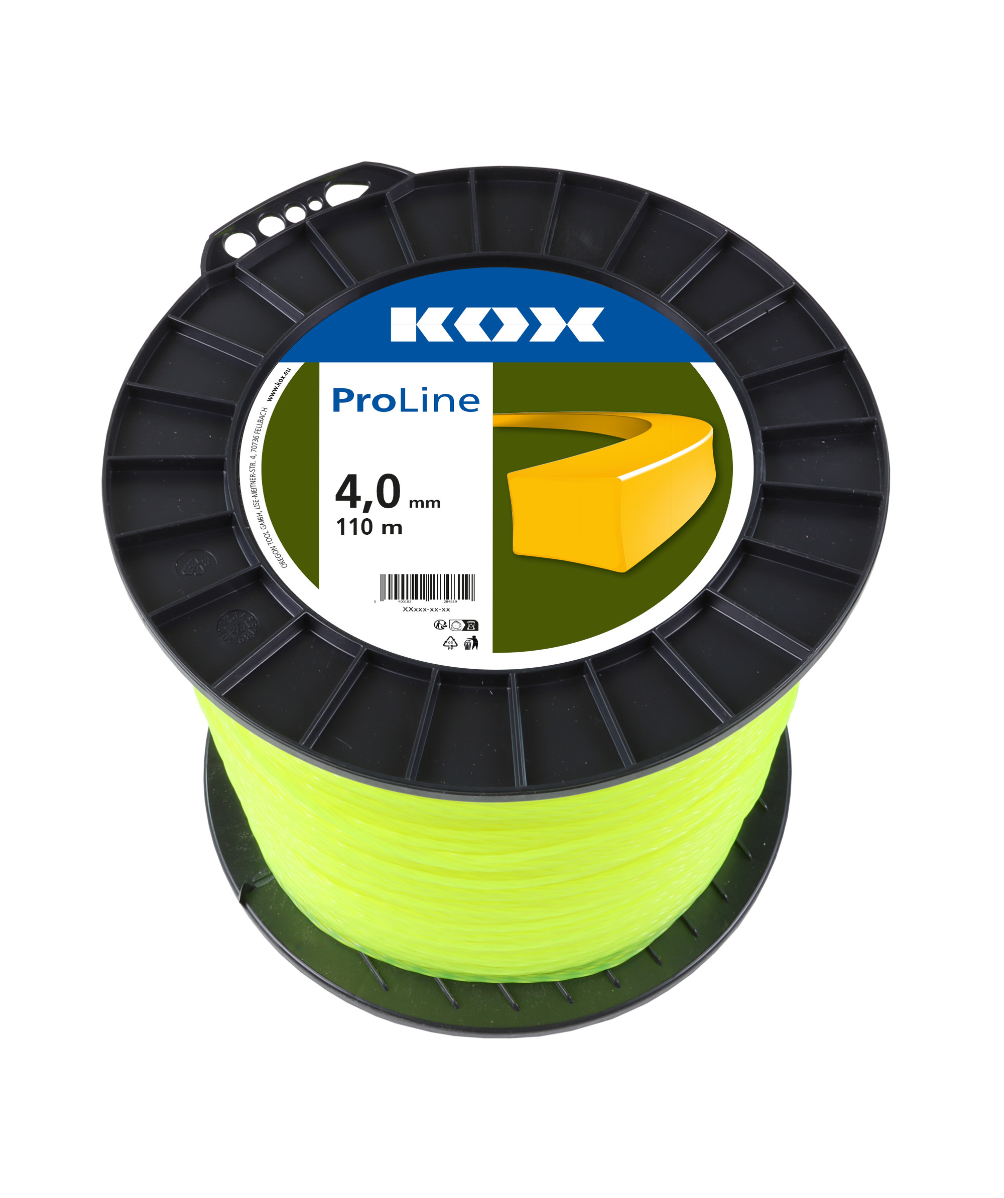  KOX ProLine maaidraad vierkant - bij KOX online bestellen | XXF212 
