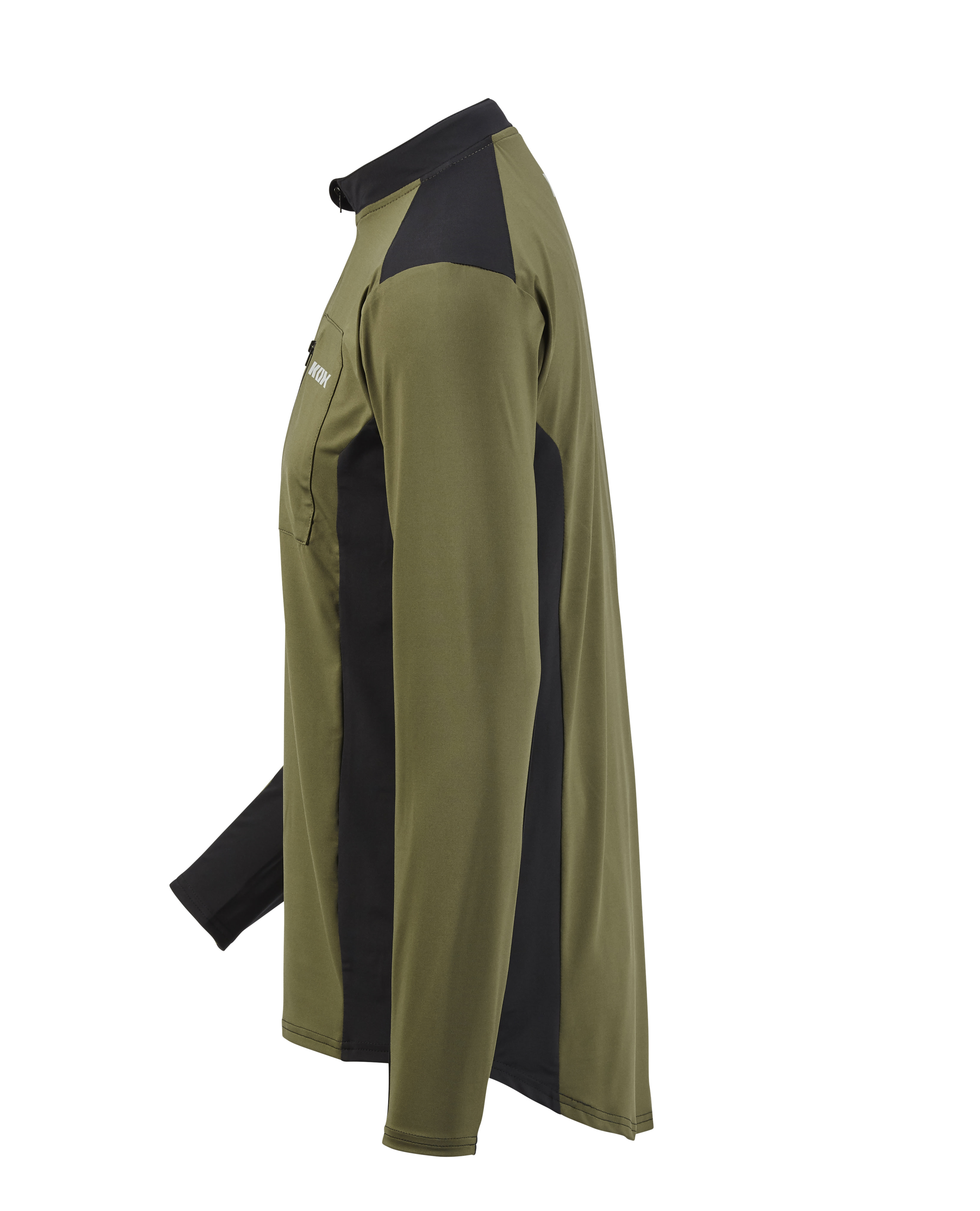 KOX Chemise fonctionnelle  manches longues Vert olive - commander en ligne chez KOX | XX77184