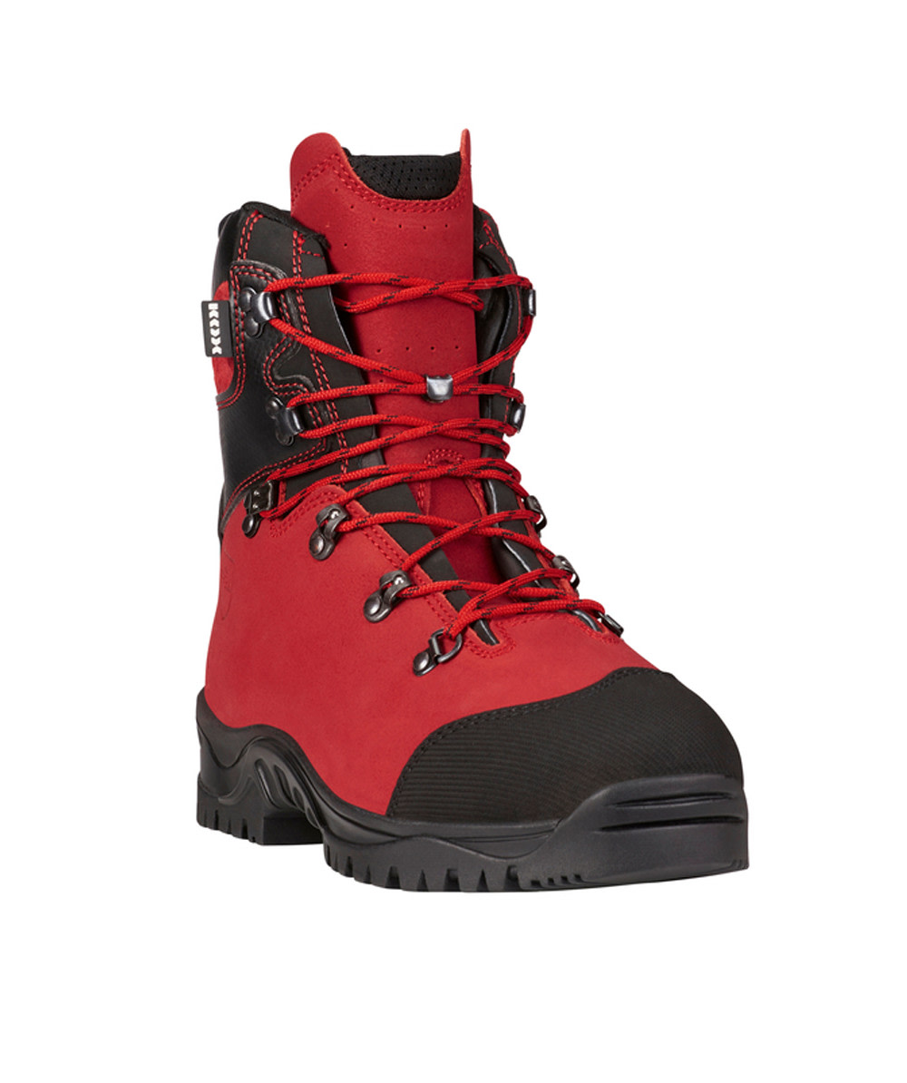  Bottes anti-coupures KOX DUE Rouge - commander en ligne chez KOX | XX73131 