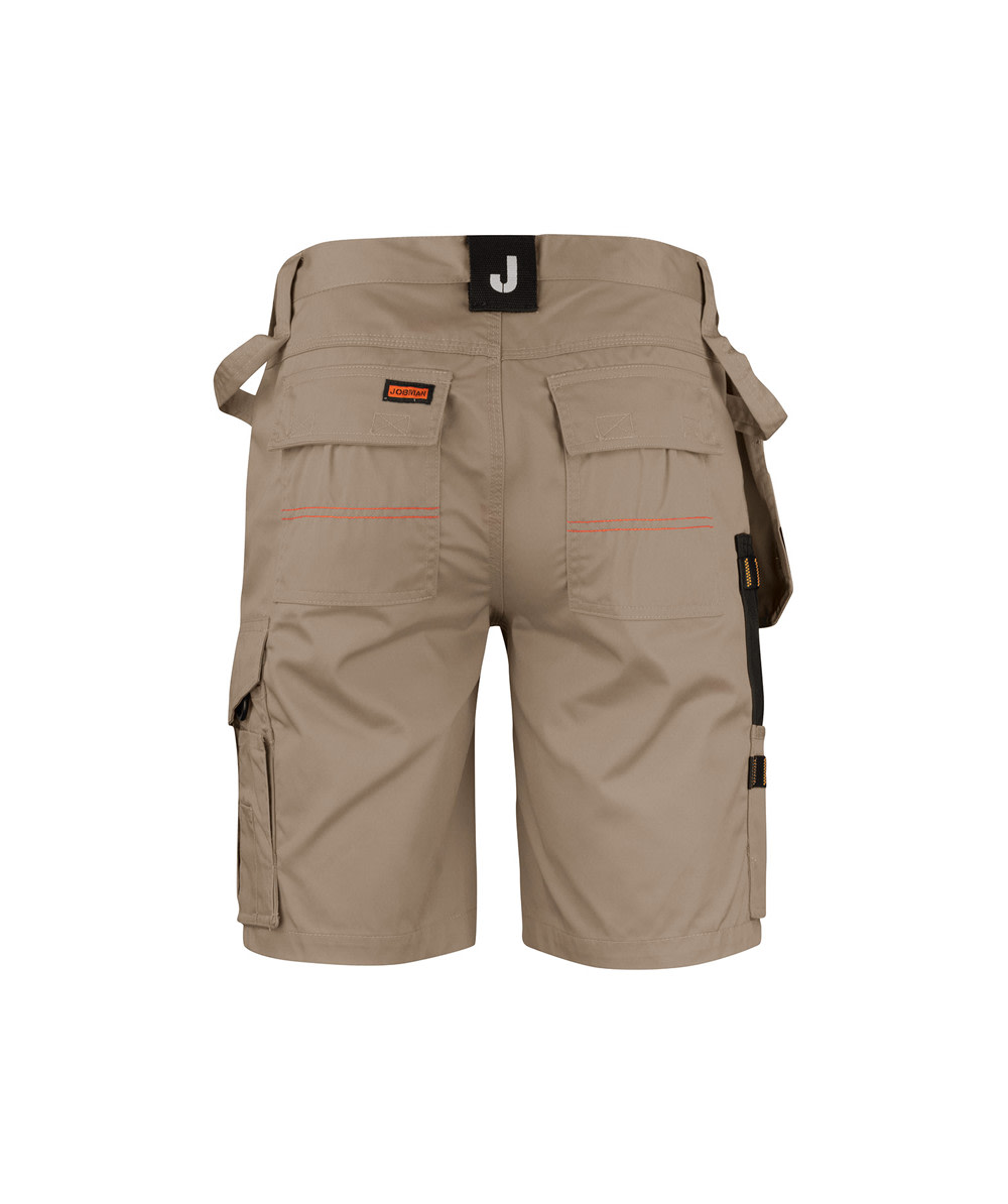 Short de travail Jobman 2722 khaki/noir - commander en ligne chez KOX | XXJB2722K