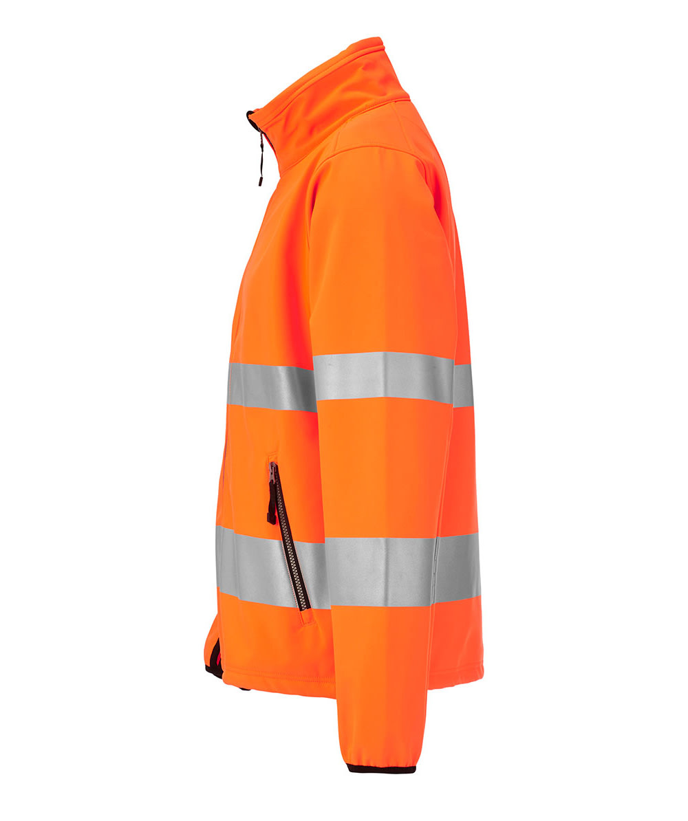 Veste softshell haute visibilit 1202 Jobman orange - commander en ligne chez KOX | XXJB1202O