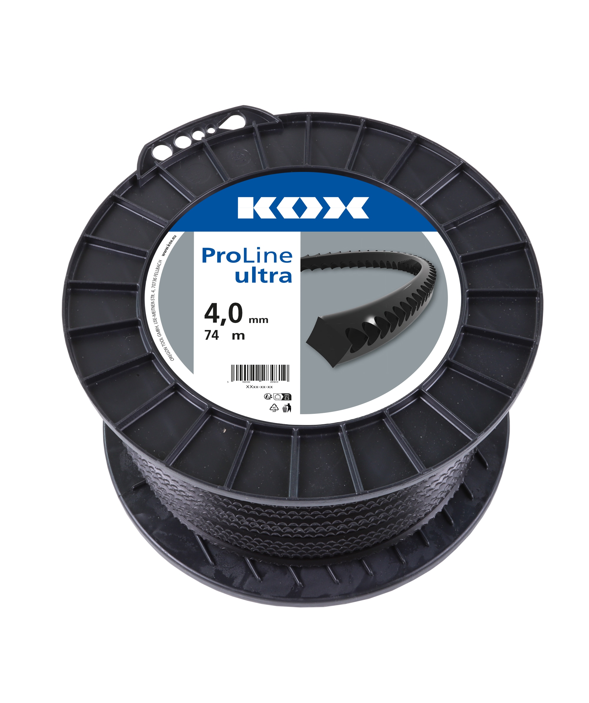  KOX Freischneidefaden ProLine Ultra 4, 5 mm Durchmesser, 16 m Lnge - bei KOX online bestellen | XXF220-45-12 