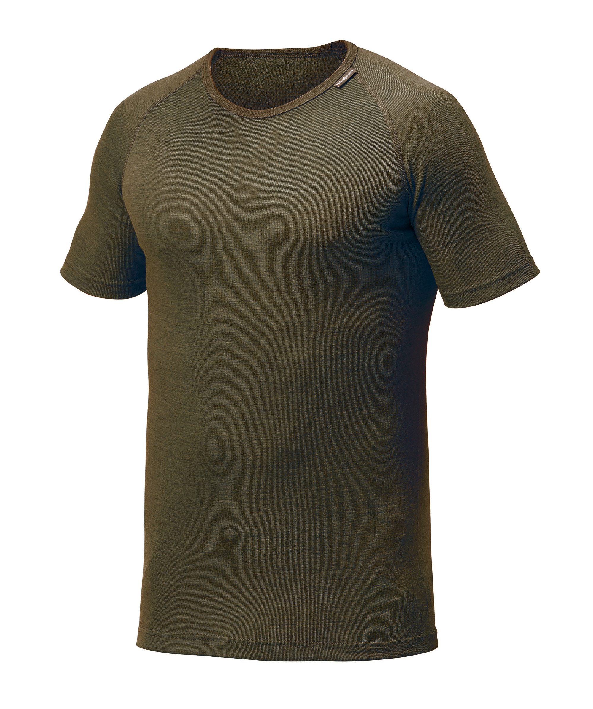  Tricot de corps  col rond Woolpower Tee LITE / T-shirt  manches courtes en mrinos pine green - commander en ligne chez KOX | XXWP7101GR 