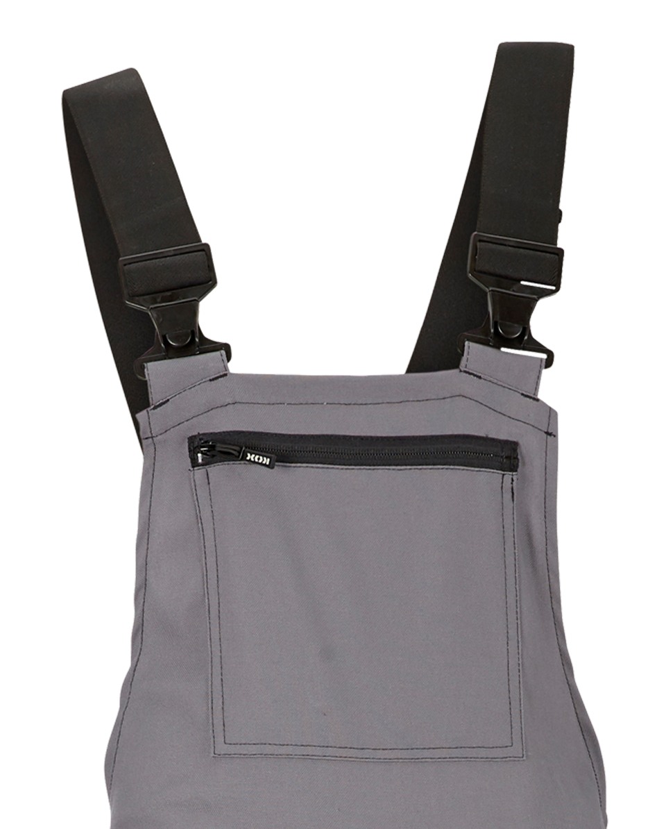 KOX Schnittschutz Latzhose Duro 2.0 Grau - bei KOX online bestellen | XX71111