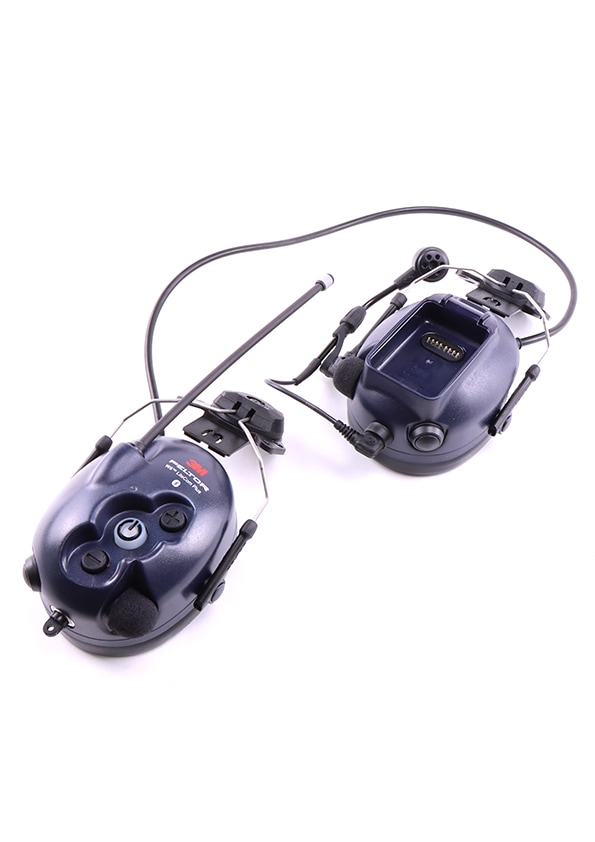 3M Peltor WS LiteCom Plus gehoorbescherming met radiosignaal blauw voor helmbevestiging - bij KOX online bestellen | XX74628