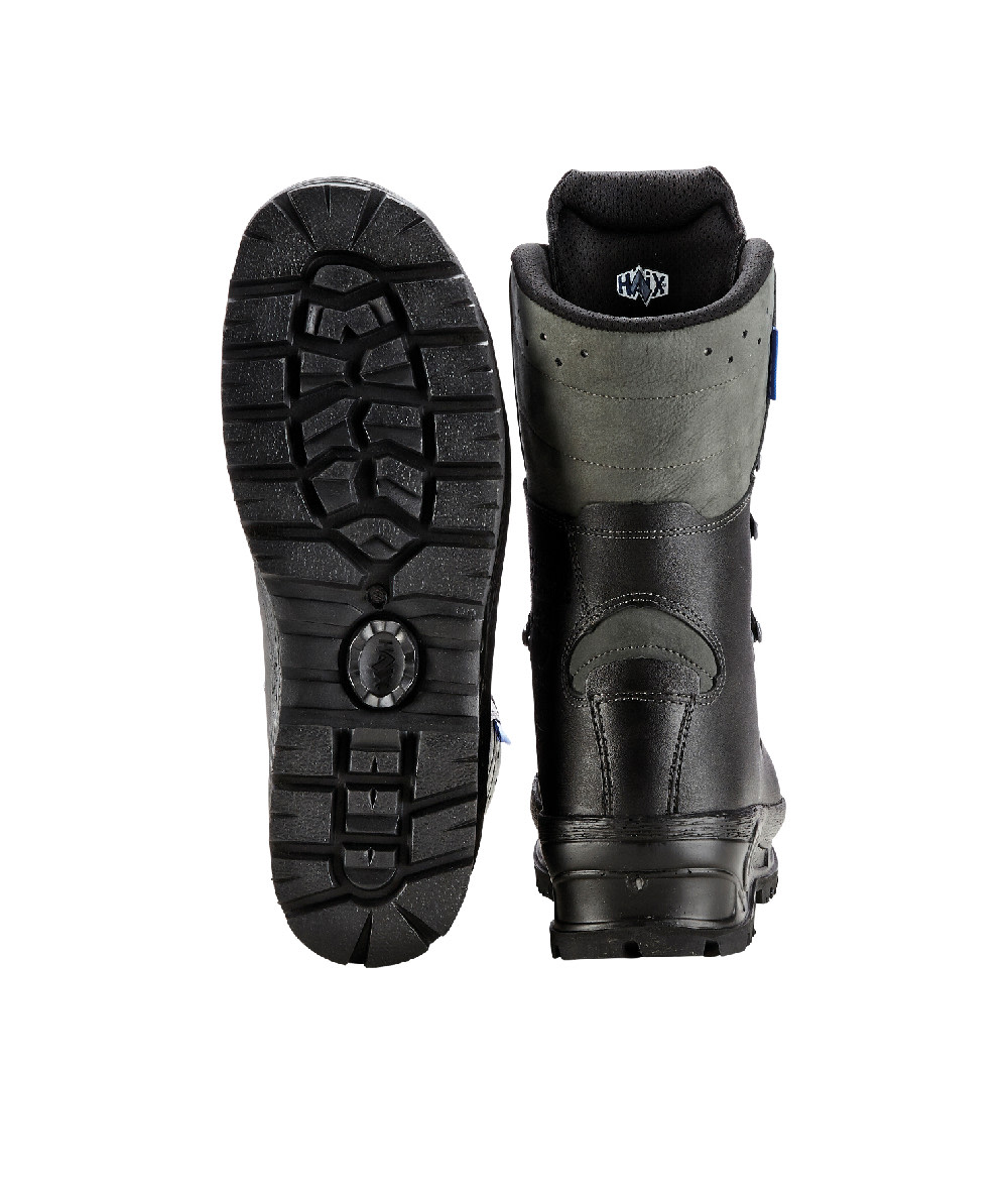HAIX Protector 2.0 brodequins de protection anti-coupures dition KOX avec Gore-Tex noir/gris - commander en ligne chez KOX | XX73121
