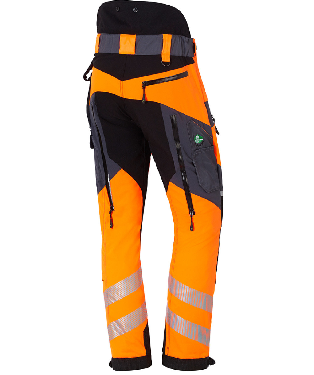 PSS Schnittschutzhose X-treme Air HIVIS Orange/Schwarz - bei KOX online bestellen | XX71212