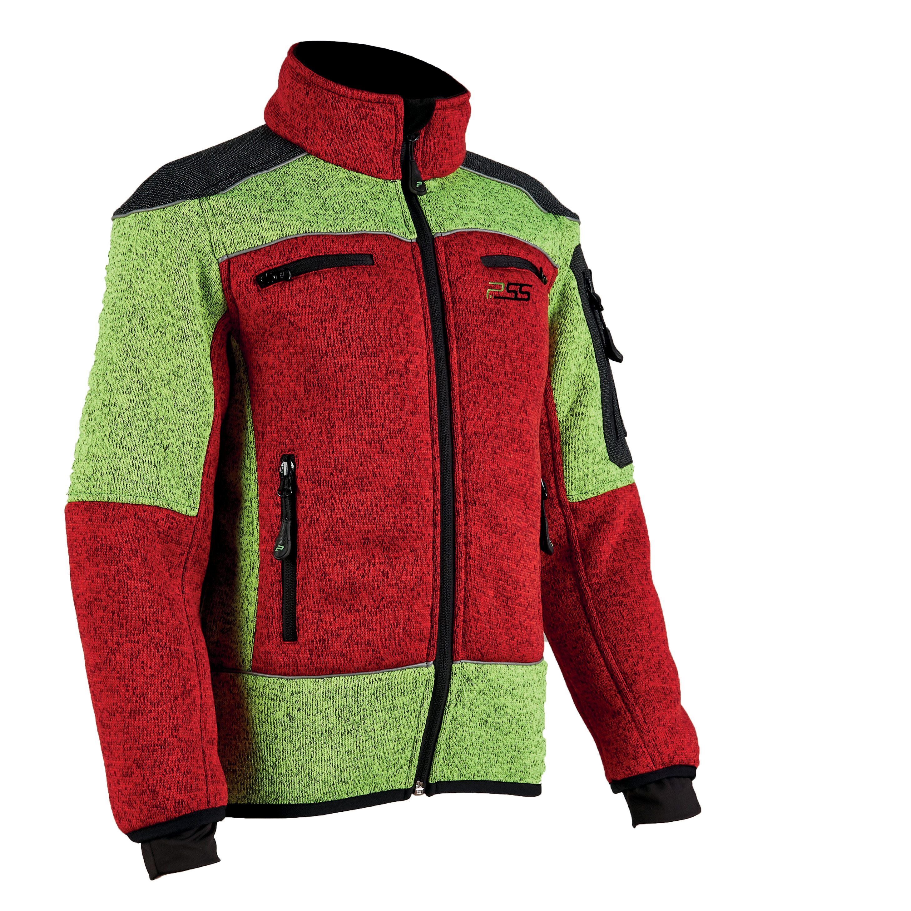  PSS Faserstrickjacke fr Kinder X-treme Arctic Kids Gelb/Rot - bei KOX online bestellen | XX76133 