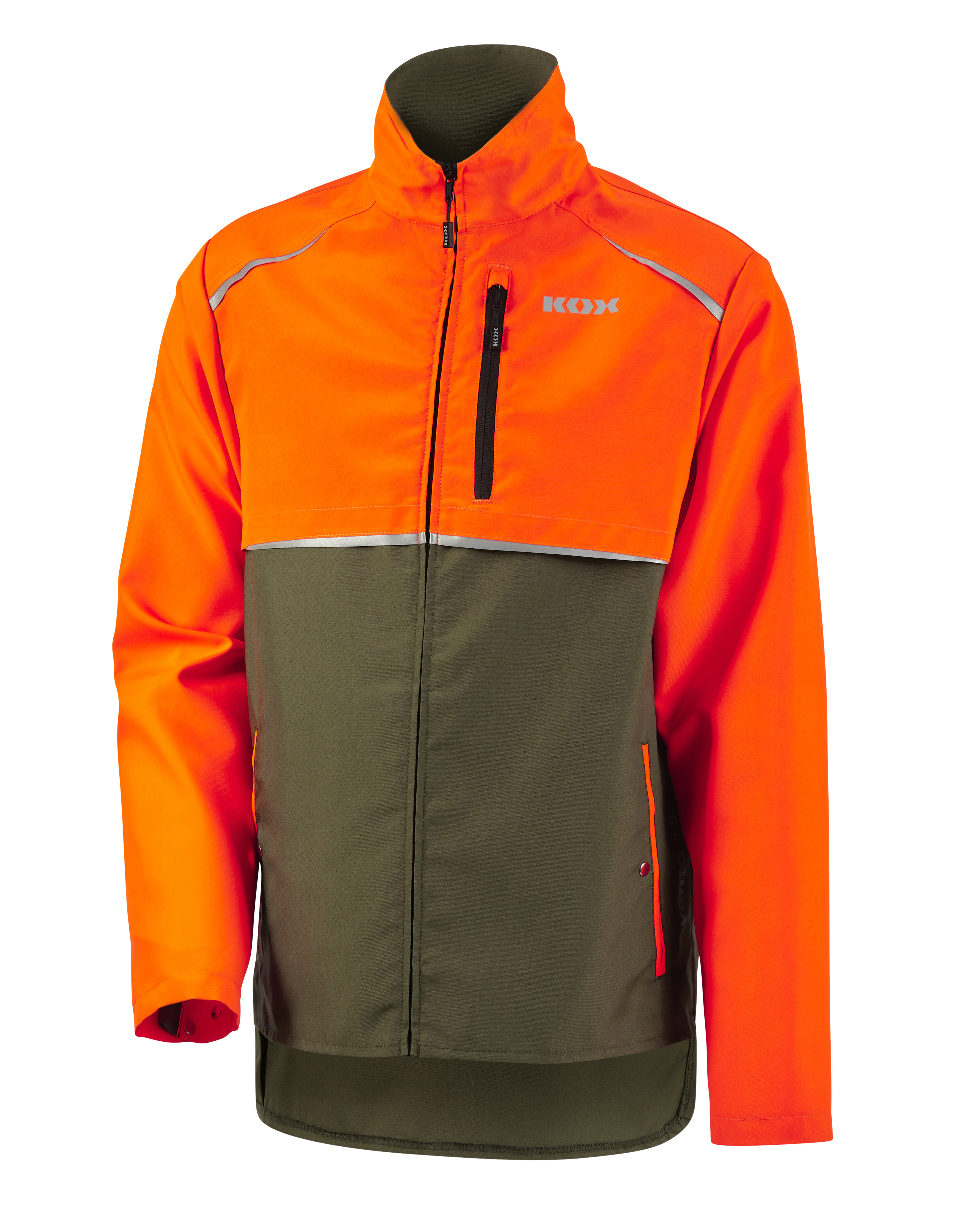  KOX Forstjacke Vento 3.0 Grn/Orange - bei KOX online bestellen | XX71426 