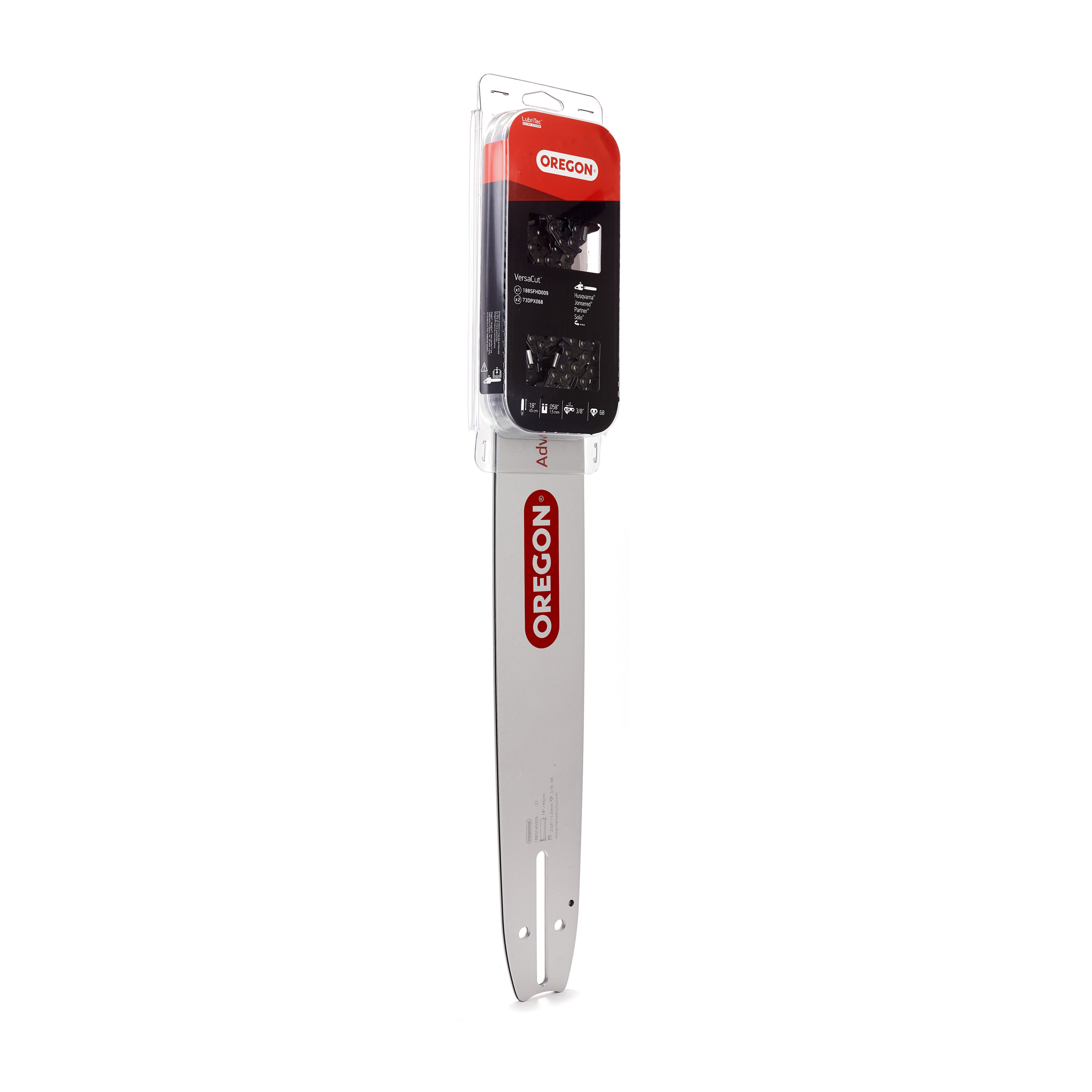  Kit de guide-chane Oregon 1+2 AdvanceCut avec 1 guide-chane et 2 chanes de trononneuse 3/8