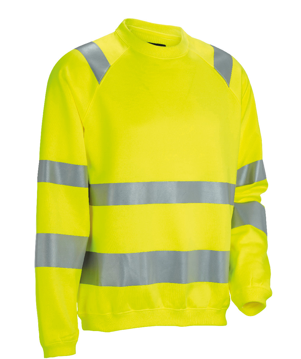  Sweat haute visibilit Jobman 1150 jaune - commander en ligne chez KOX | XXJB1150G 