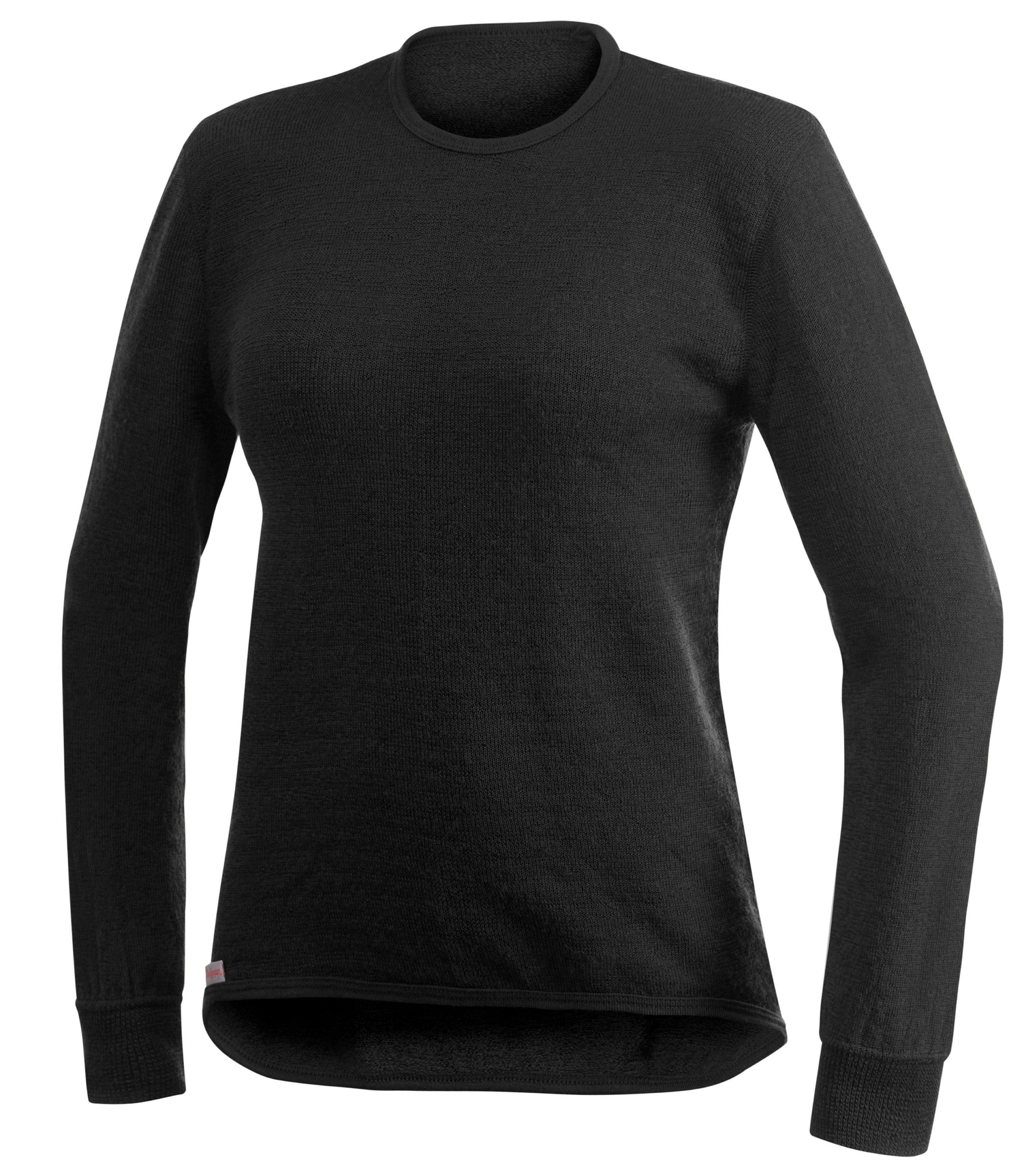  Woolpower Crewneck 200 hemd met ronde hals / shirt met lange mouwen van merinowol black - bij KOX online bestellen | XXWP7112S 