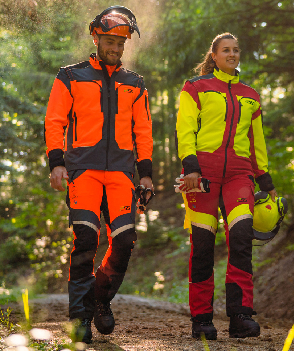 Pantalon anti-coupure X-treme Air PSS orange/gris - commander en ligne chez KOX | XX71210
