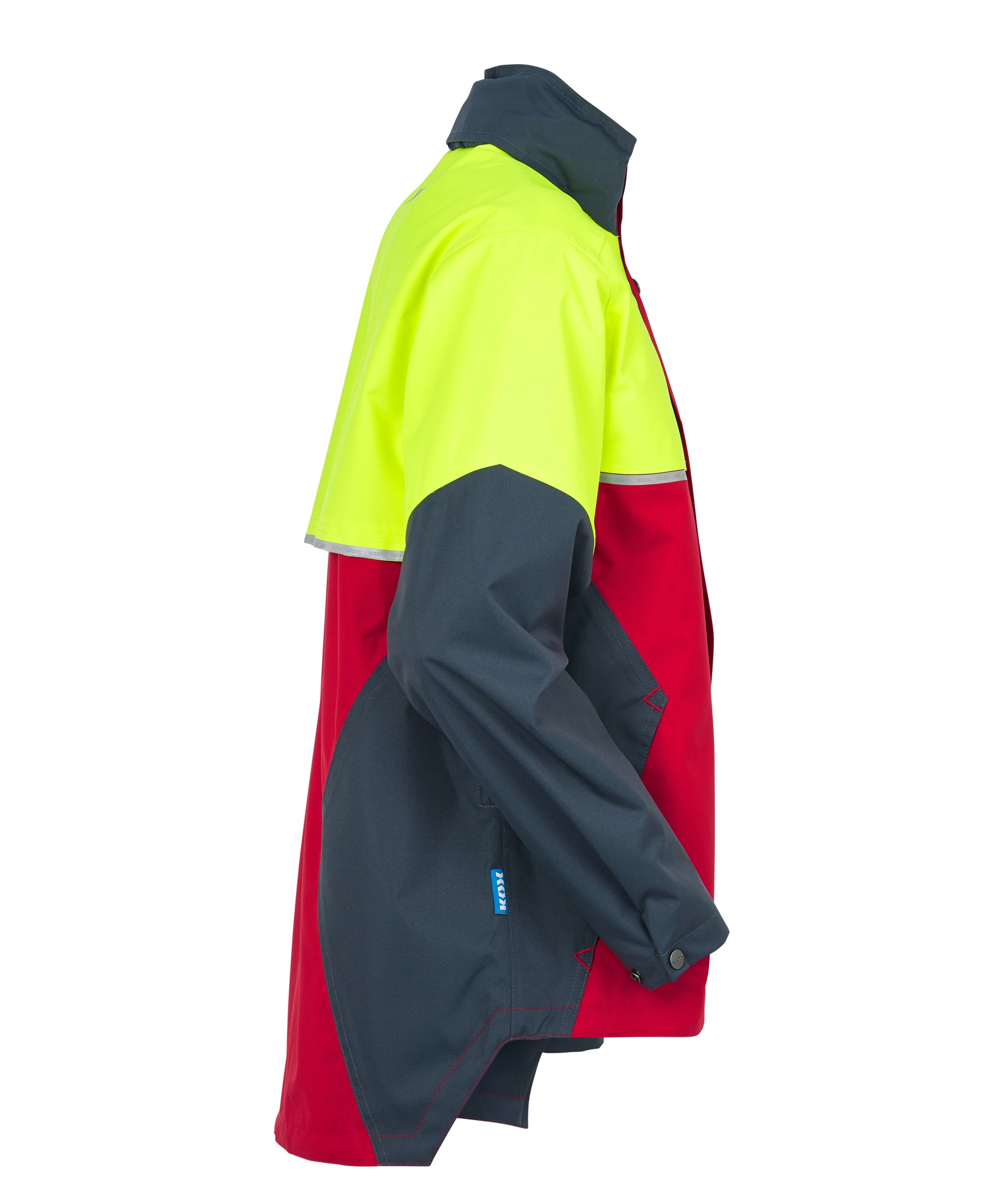 KOX Regenjacke wasserdicht Aquatex 2.0 Rot/Gelb - bei KOX online bestellen | XX72409