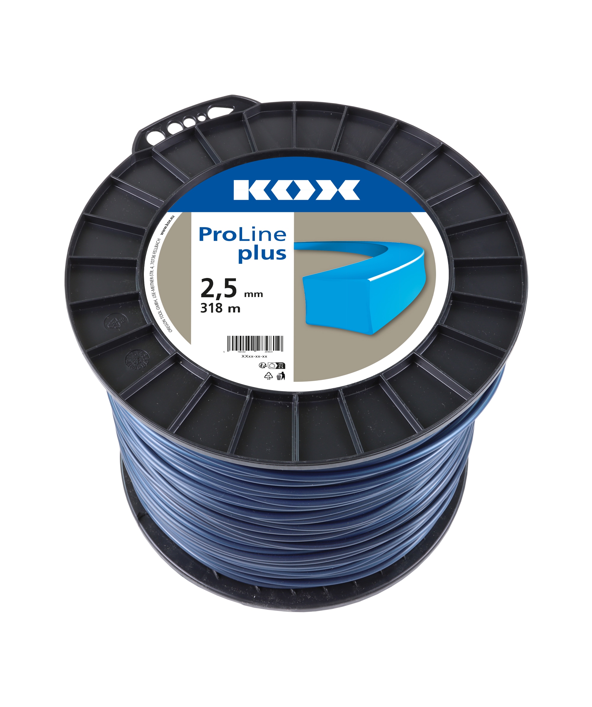  KOX Freischneidefaden ProLine Plus quadratisch - bei KOX online bestellen | XXF218 