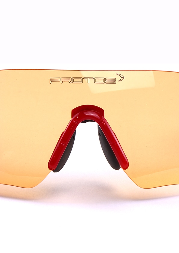PROTOS Integral Schutzbrille/ Sicherheitsbrille, Orange - bei KOX online bestellen | XX74334