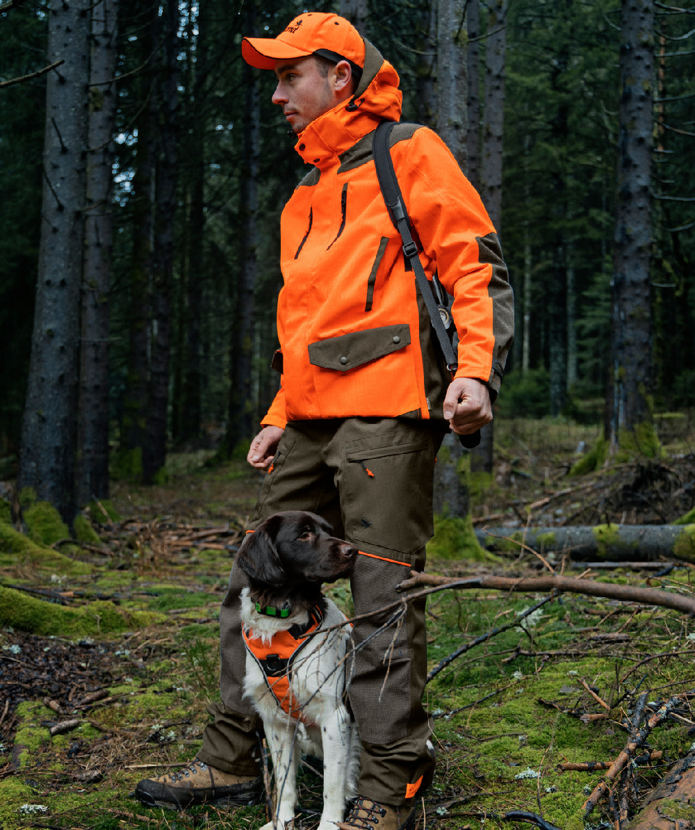 Seeland Jagdjacke Venture Rover Pine Green/ Hi-Vis-Orange - bei KOX online bestellen | XXSL1021929